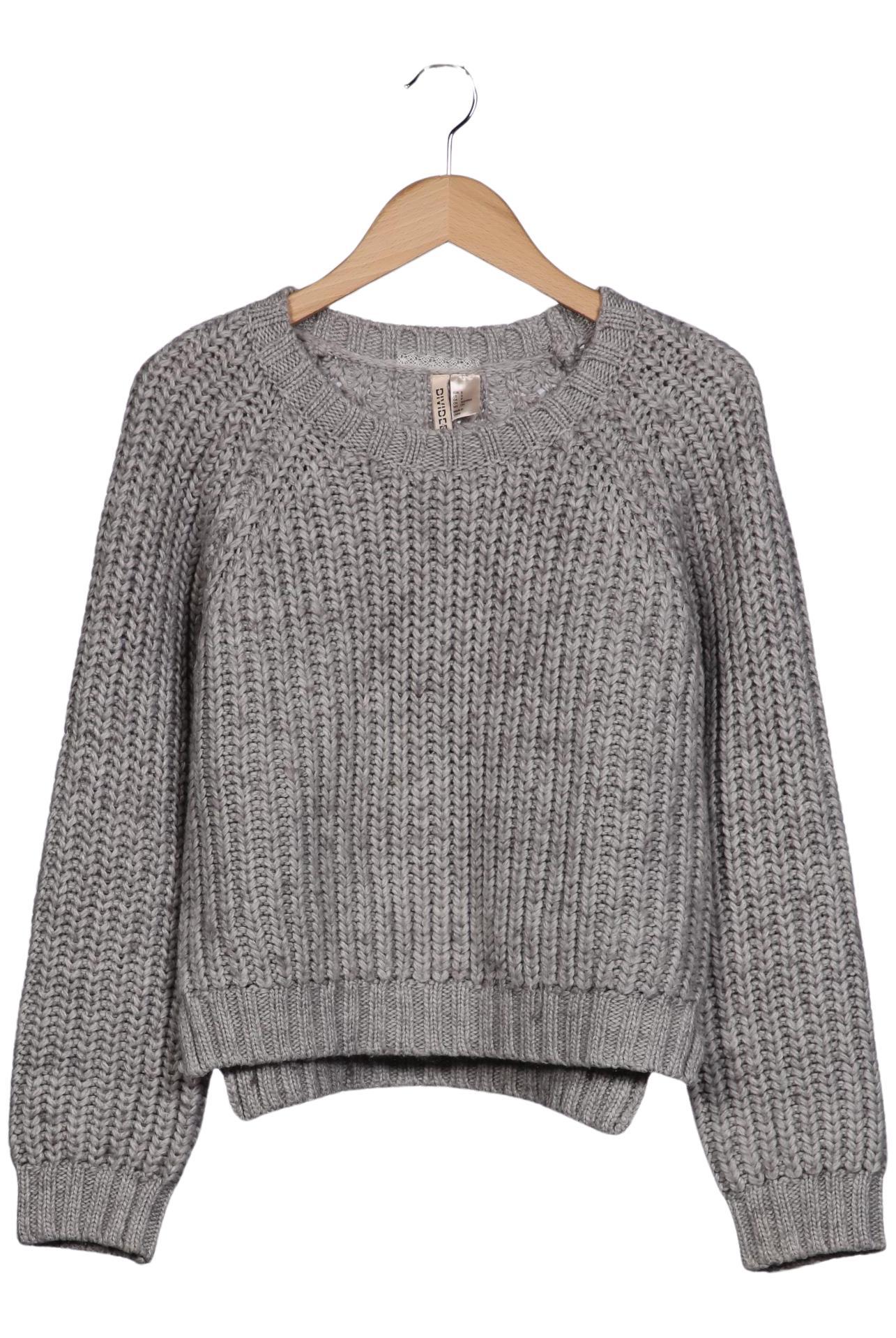 

H&M Damen Pullover, grau, Gr. 36