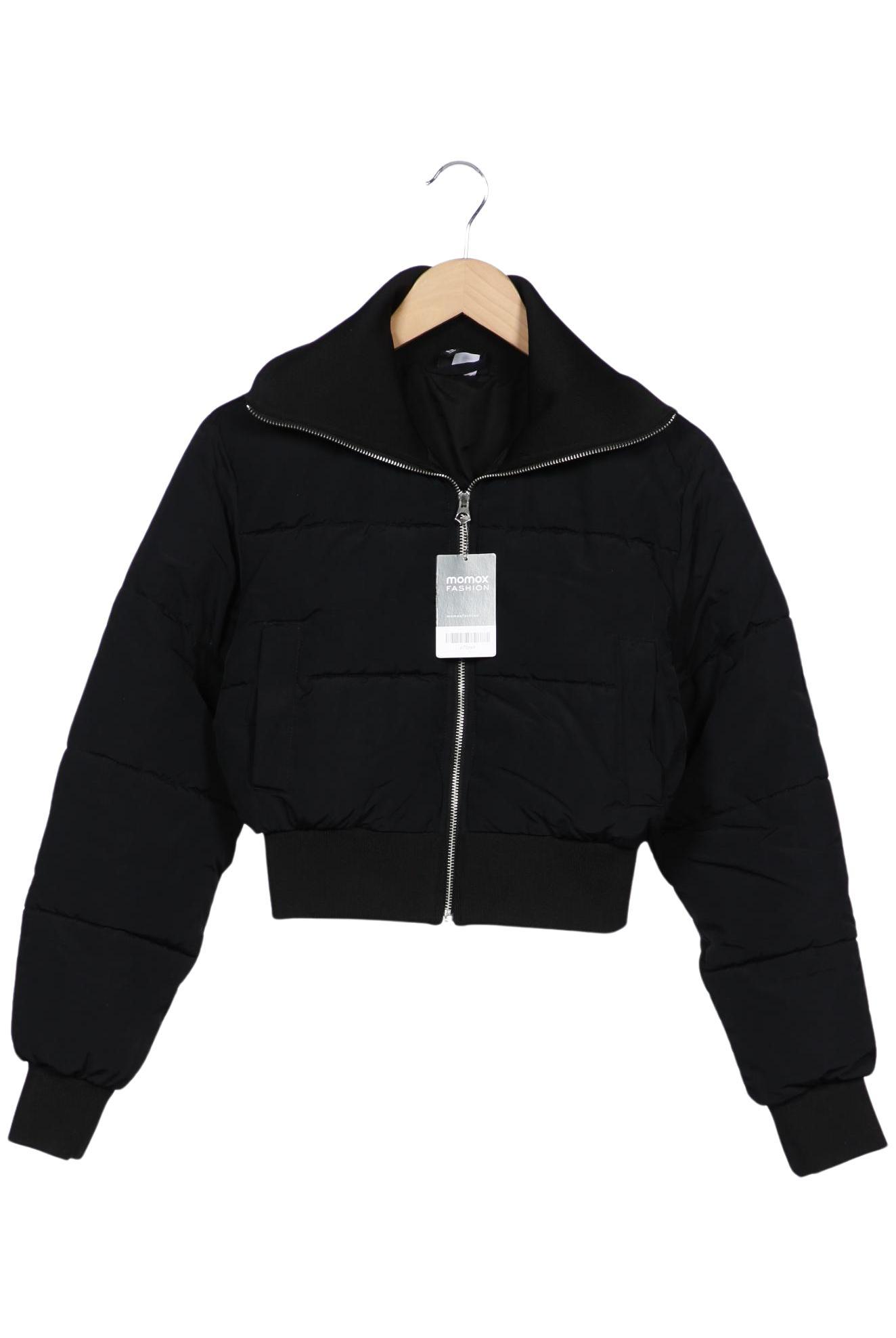 

H&M Damen Jacke, schwarz, Gr. 34