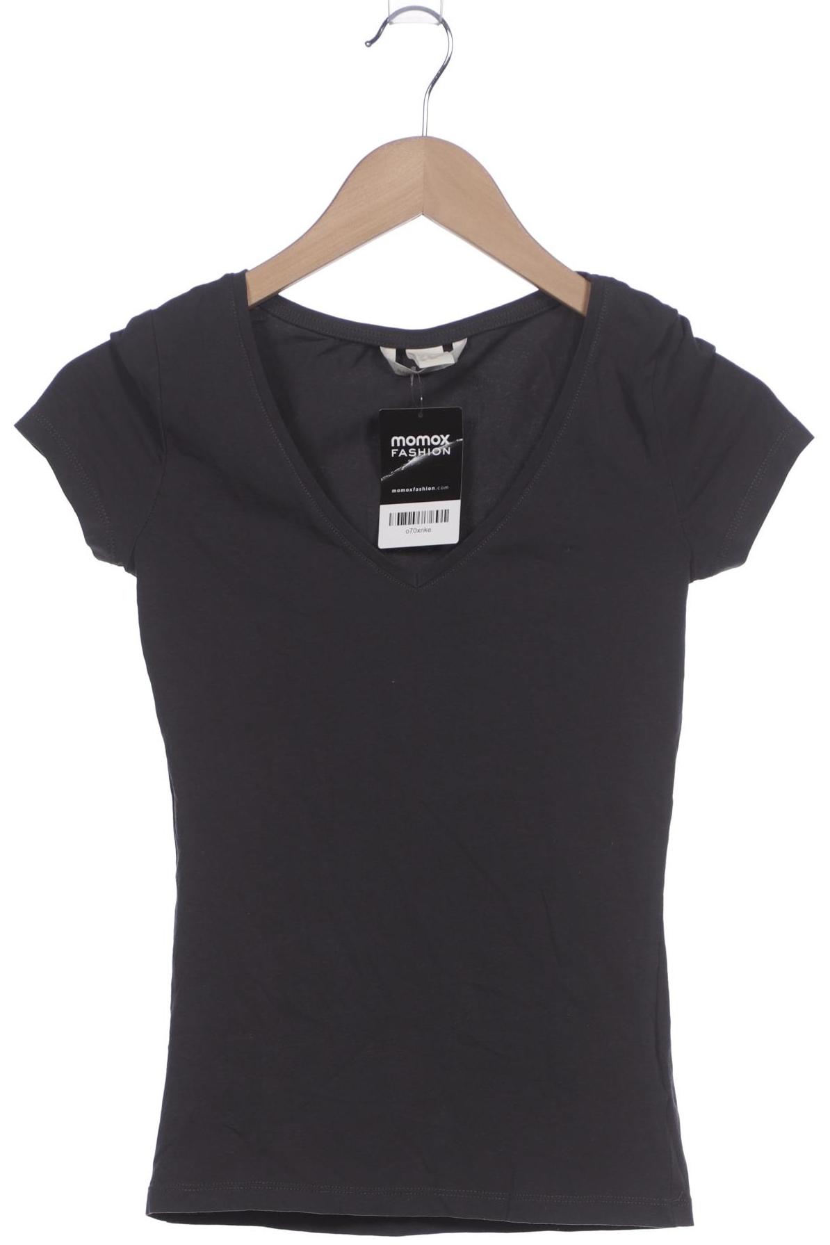 

H&M Damen T-Shirt, grau, Gr. 34