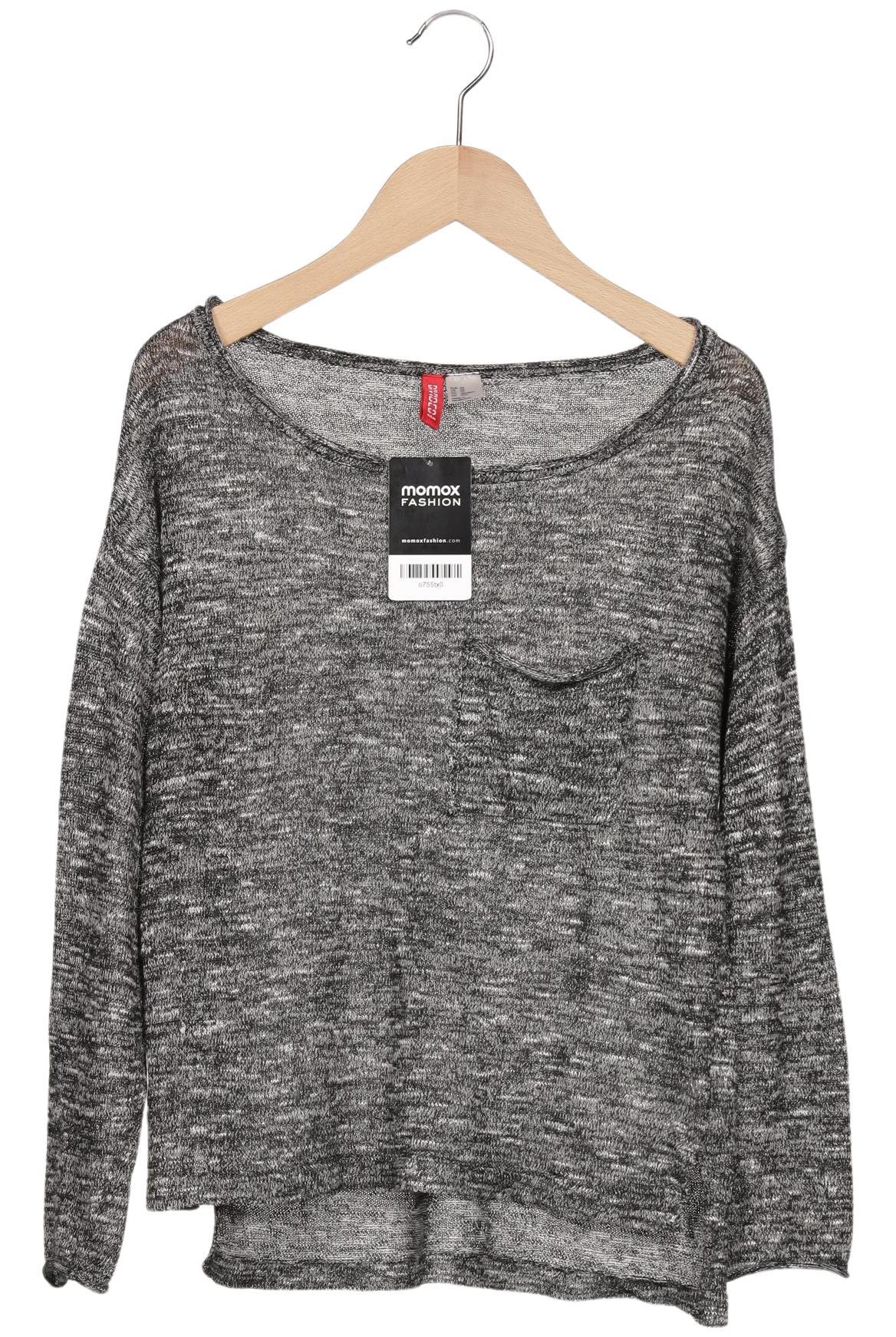 

H&M Damen Pullover, grau, Gr. 34
