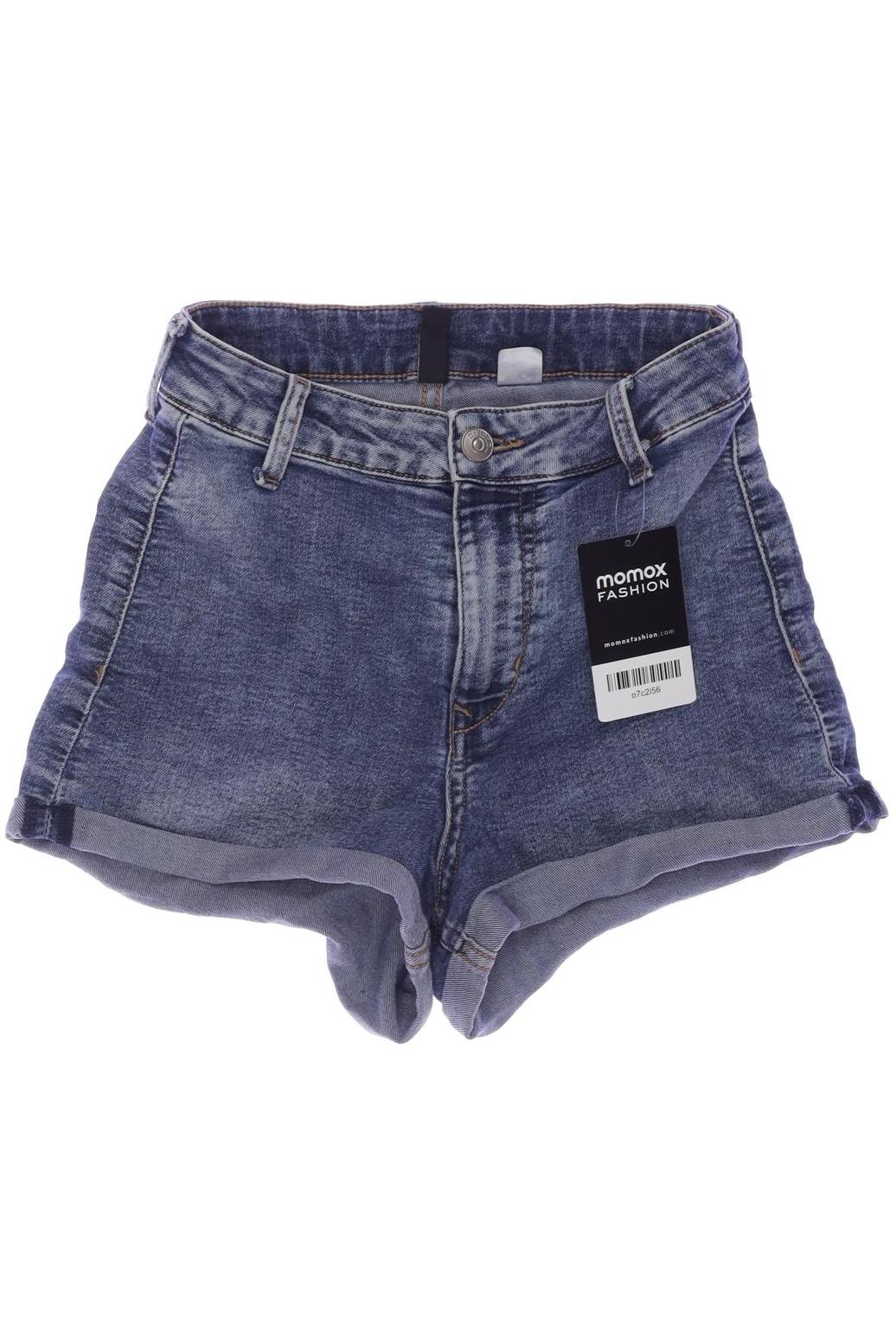 

H&M Damen Shorts, blau, Gr. 34