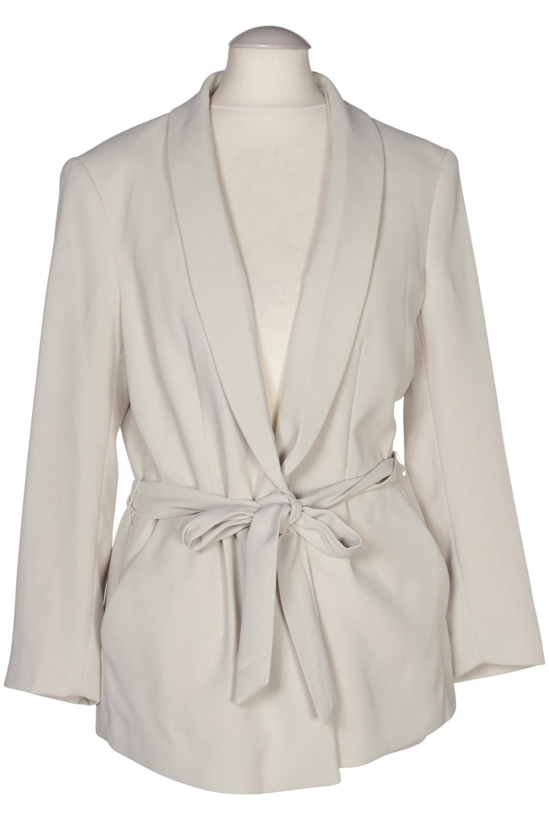 

H&M Damen Blazer, cremeweiß, Gr. 40