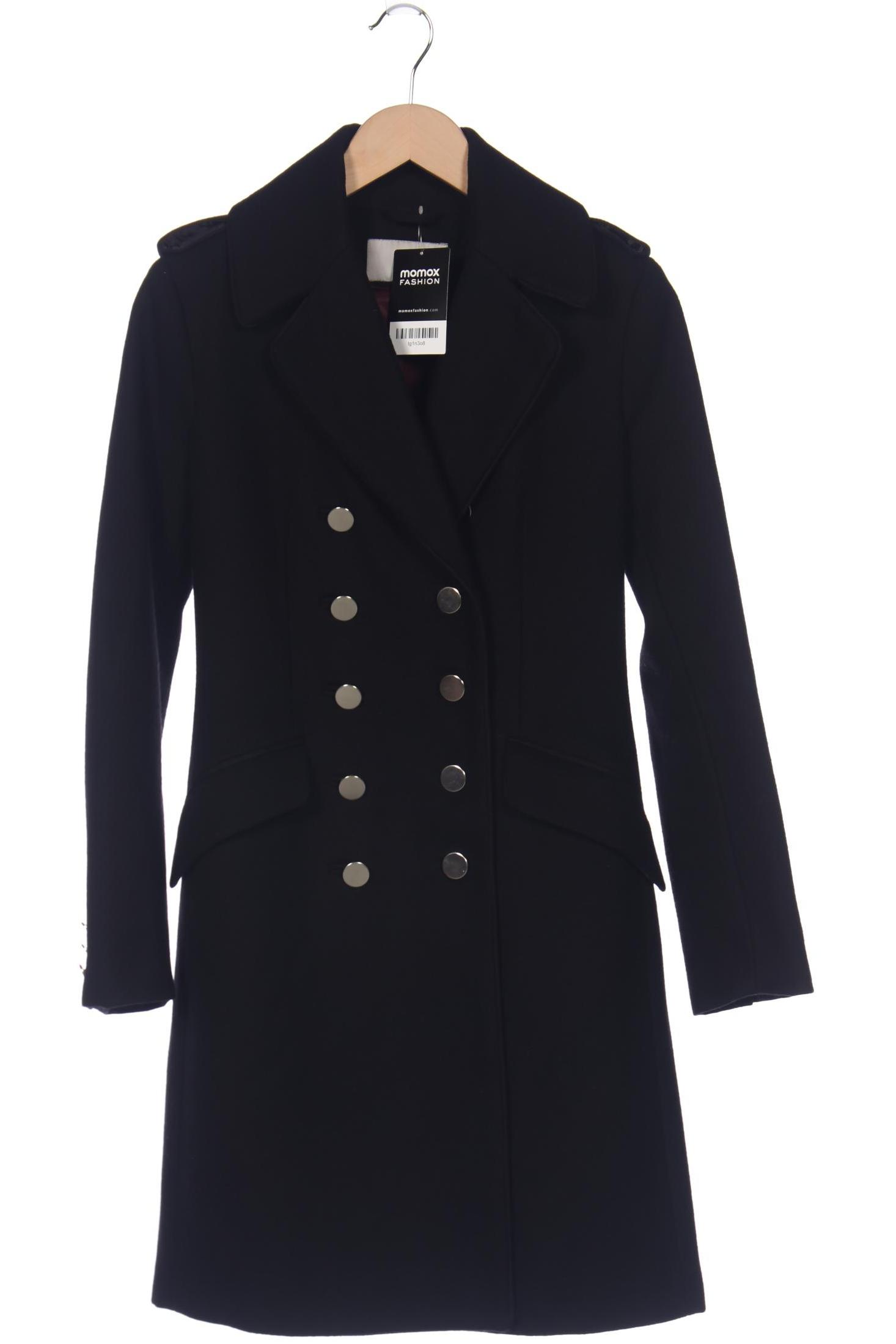 

H&M Damen Mantel, schwarz, Gr. 34
