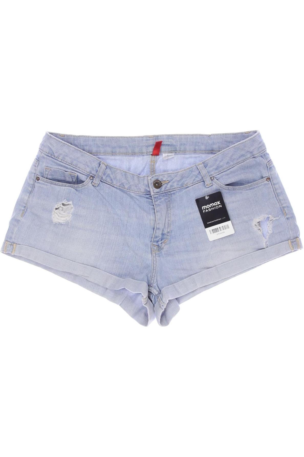 

H&M Damen Shorts, hellblau, Gr. 40