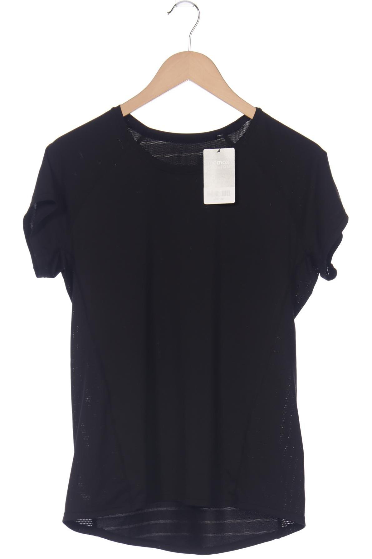 

H&M Damen T-Shirt, schwarz