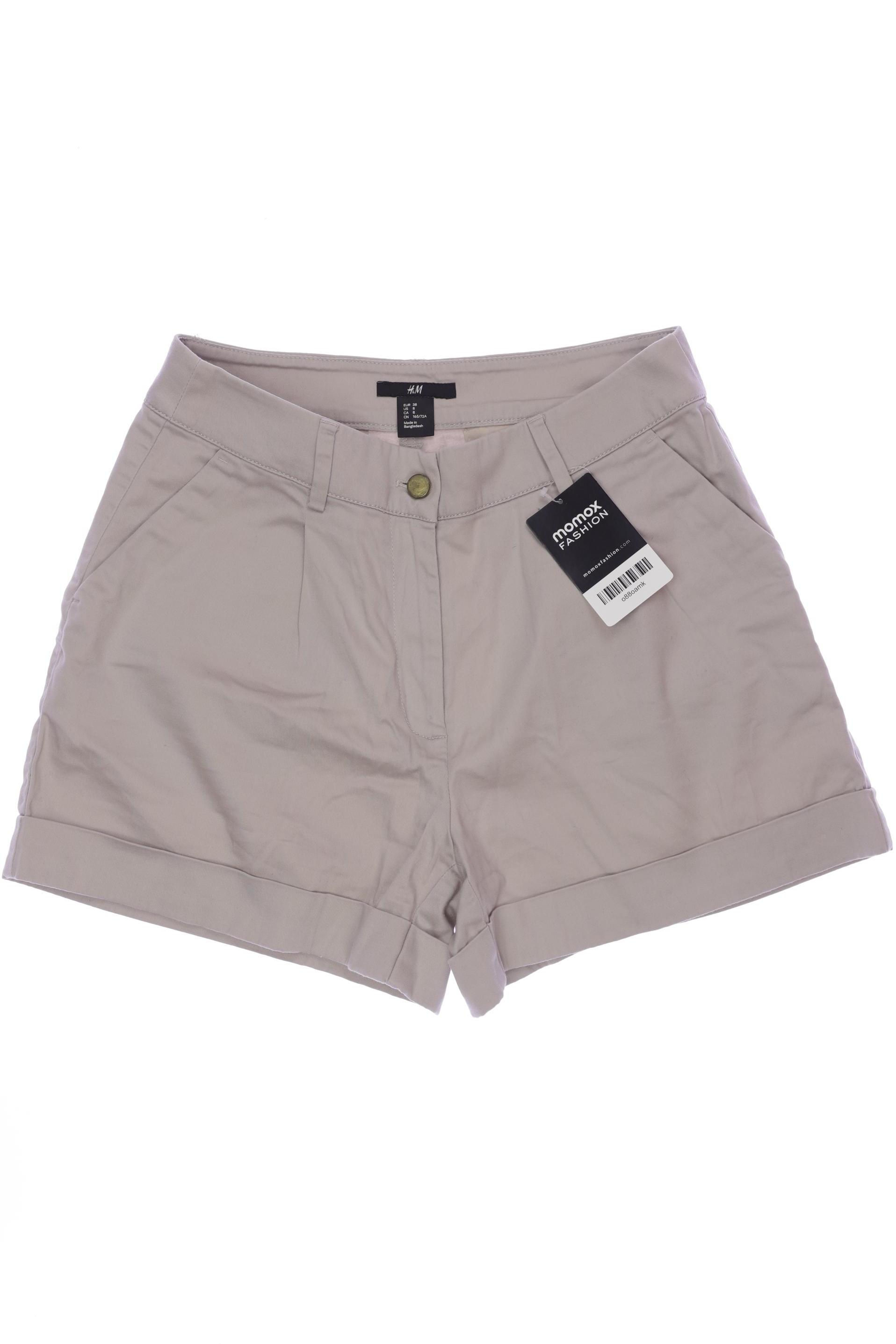 

H&M Damen Shorts, beige, Gr. 38
