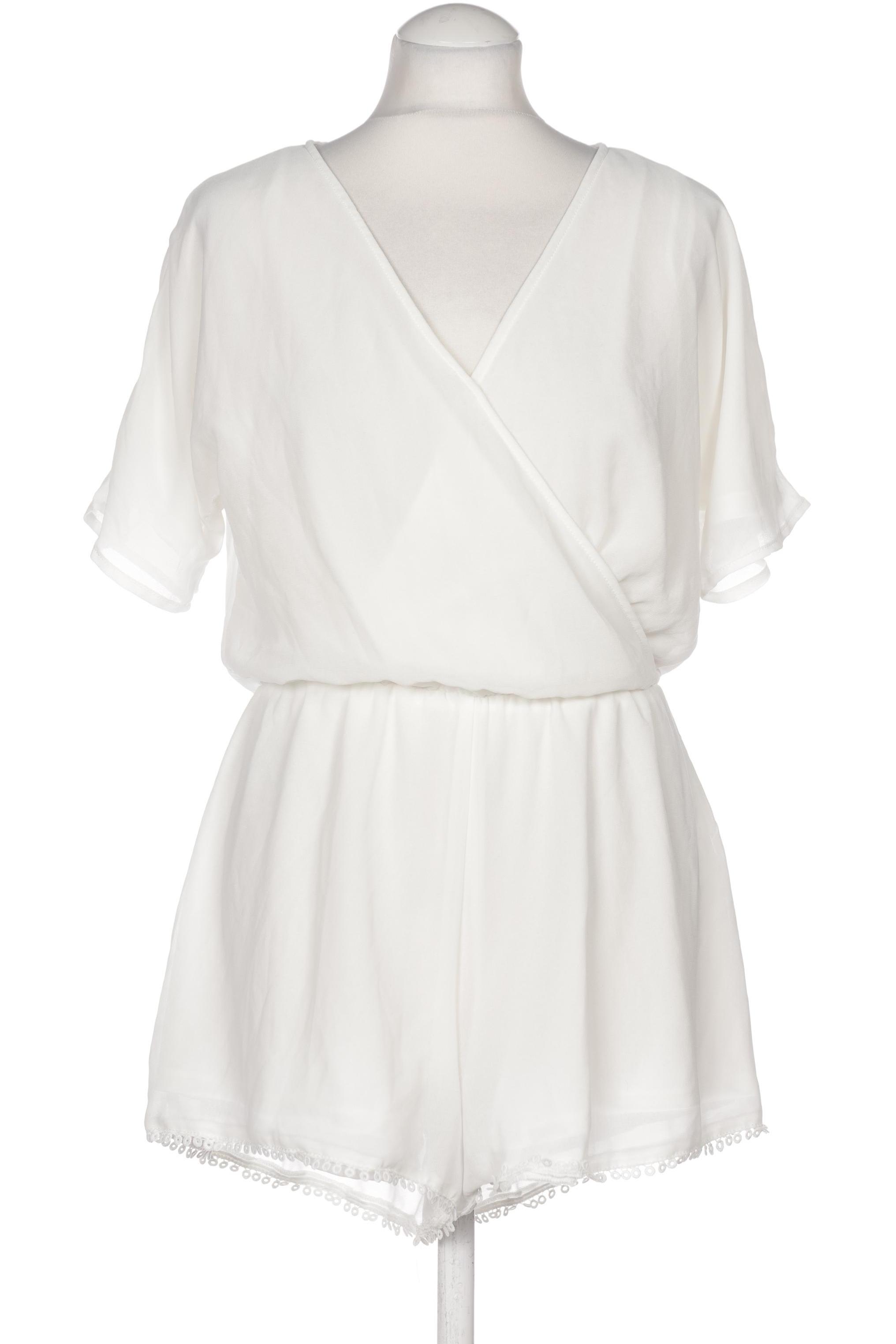 

H&M Damen Jumpsuit/Overall, weiß