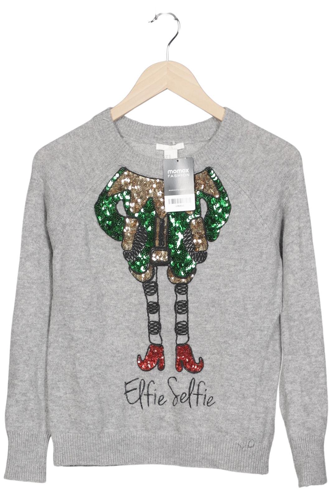 

H&M Damen Pullover, grau, Gr. 34