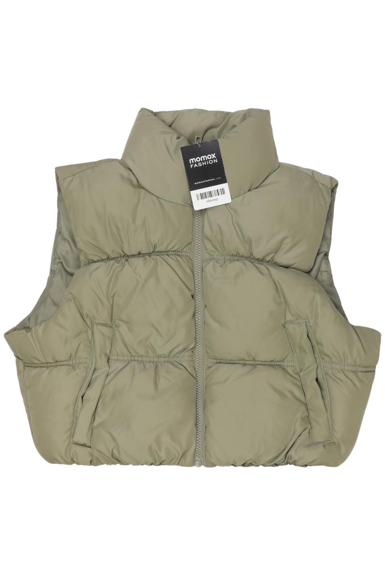 

H&M Damen Weste, grün, Gr. 34