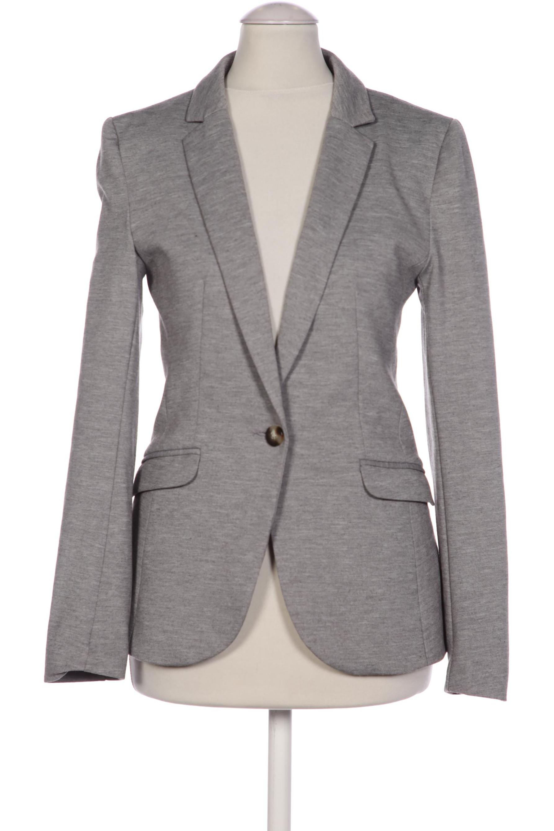 

H&M Damen Blazer, grau, Gr. 34