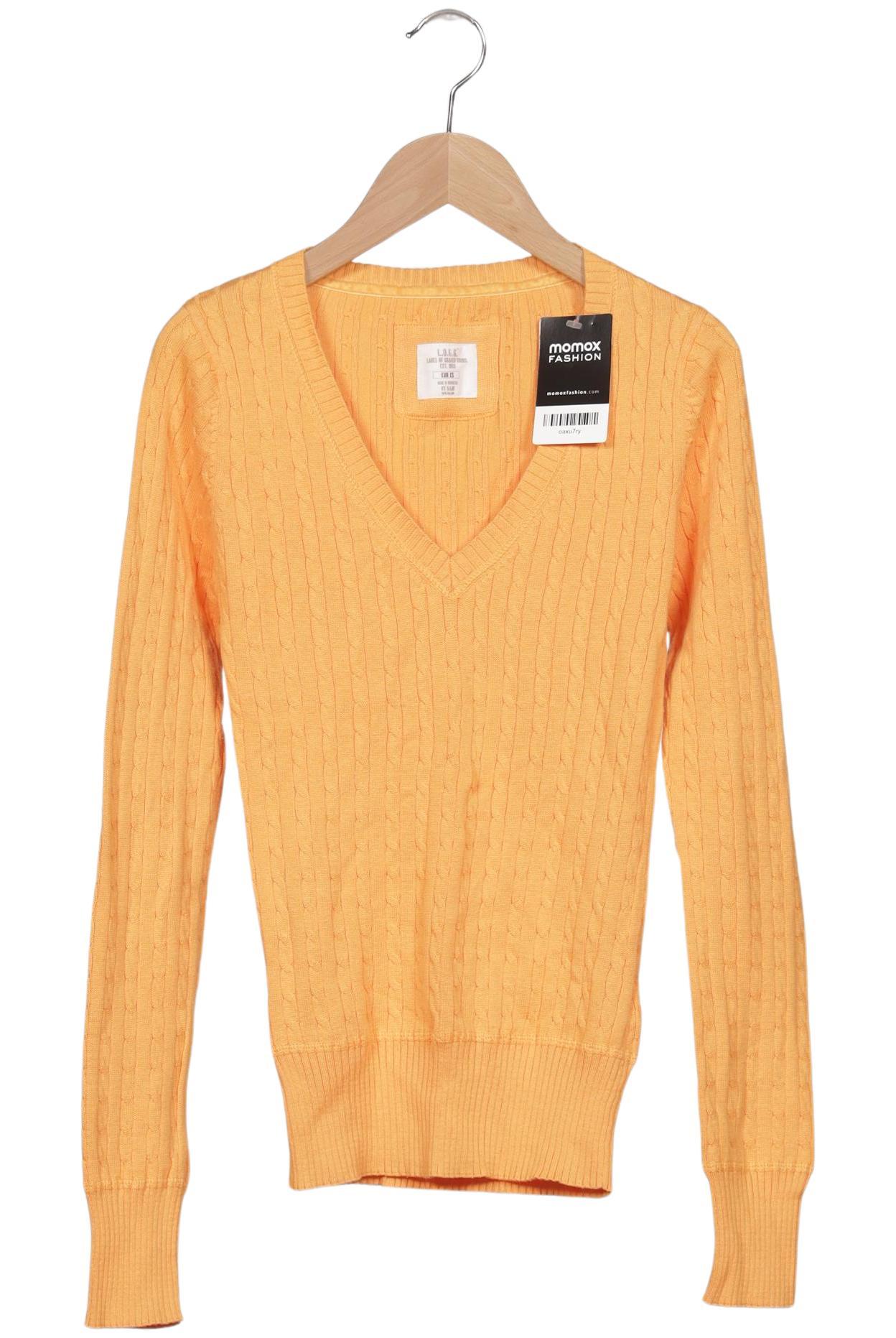 

H&M Damen Pullover, orange, Gr. 34