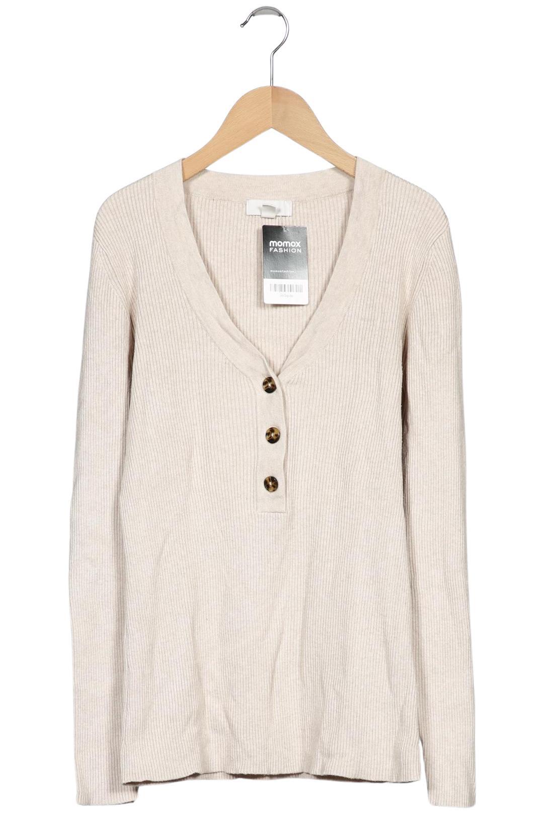 

H&M Damen Pullover, beige, Gr. 44