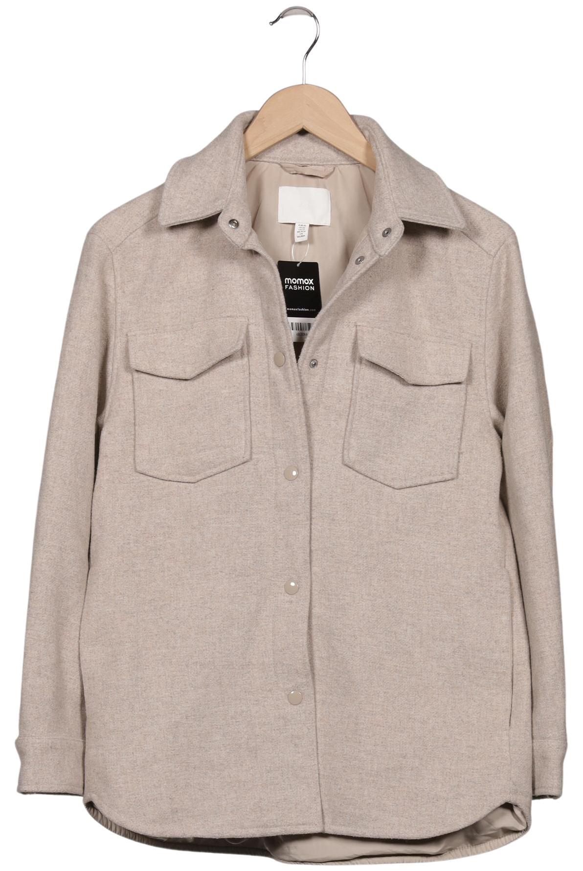 

H&M Damen Jacke, beige, Gr. 34