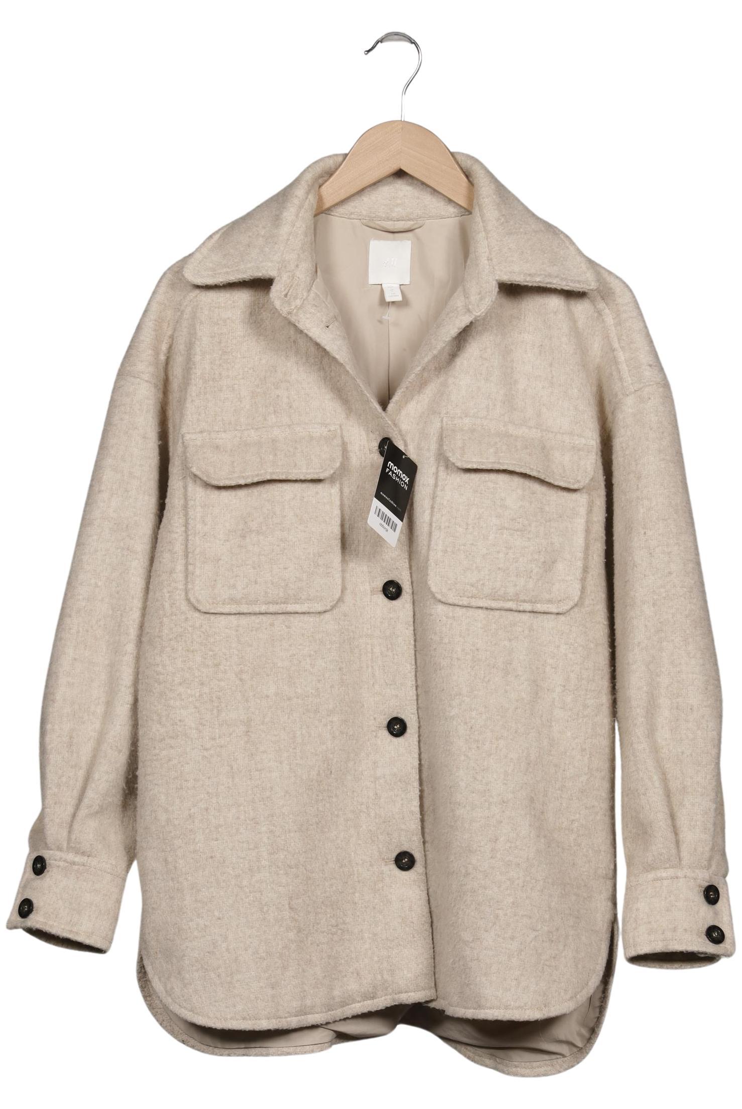 

H&M Damen Jacke, beige, Gr. 36