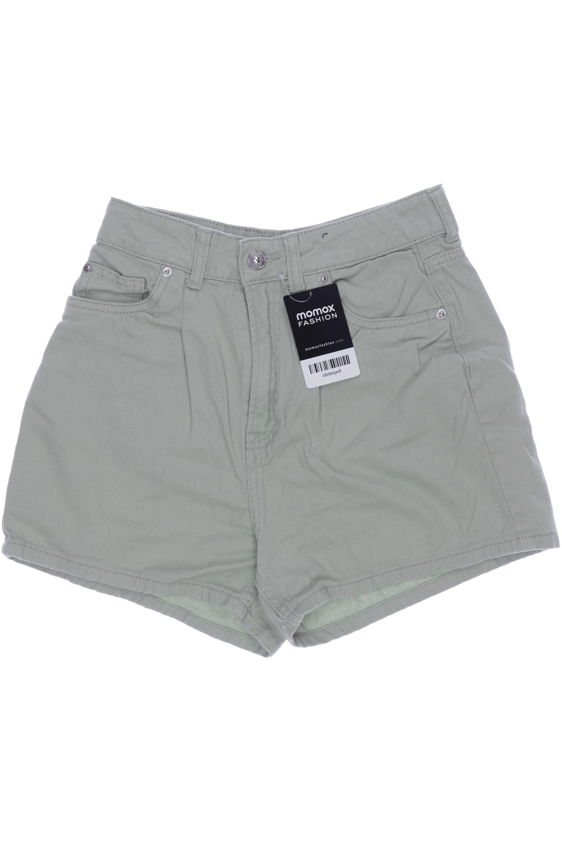 

H&M Damen Shorts, hellgrün, Gr. 34