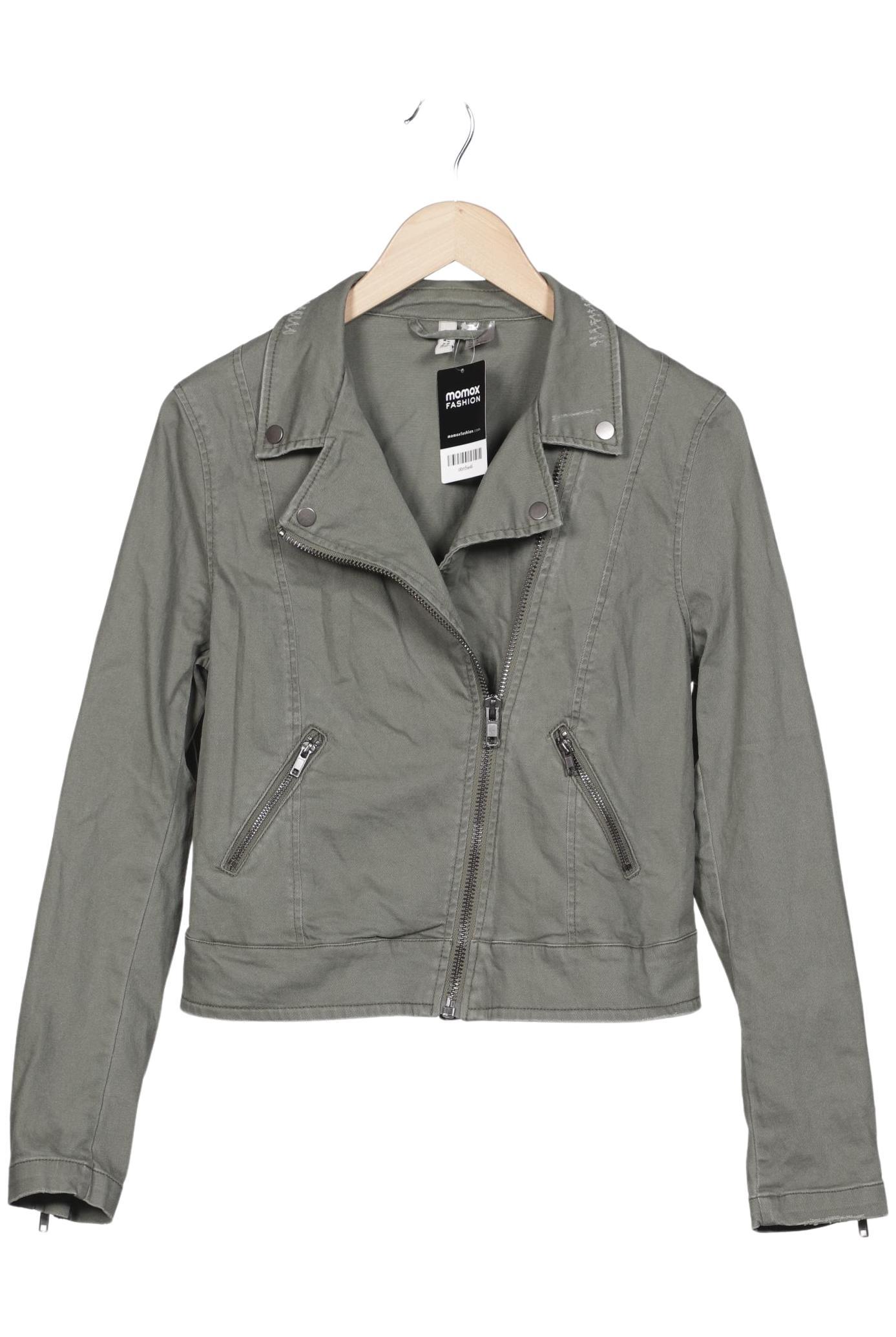 

H&M Damen Jacke, grün, Gr. 40