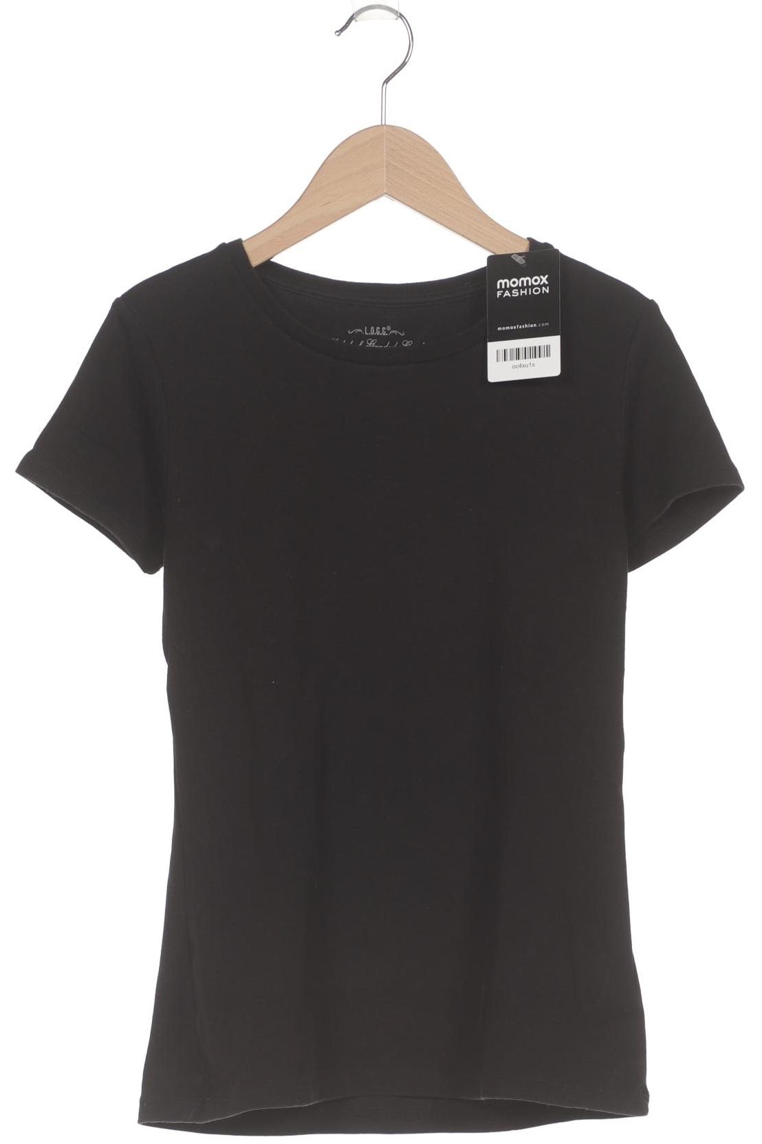 

H&M Damen T-Shirt, schwarz, Gr. 38