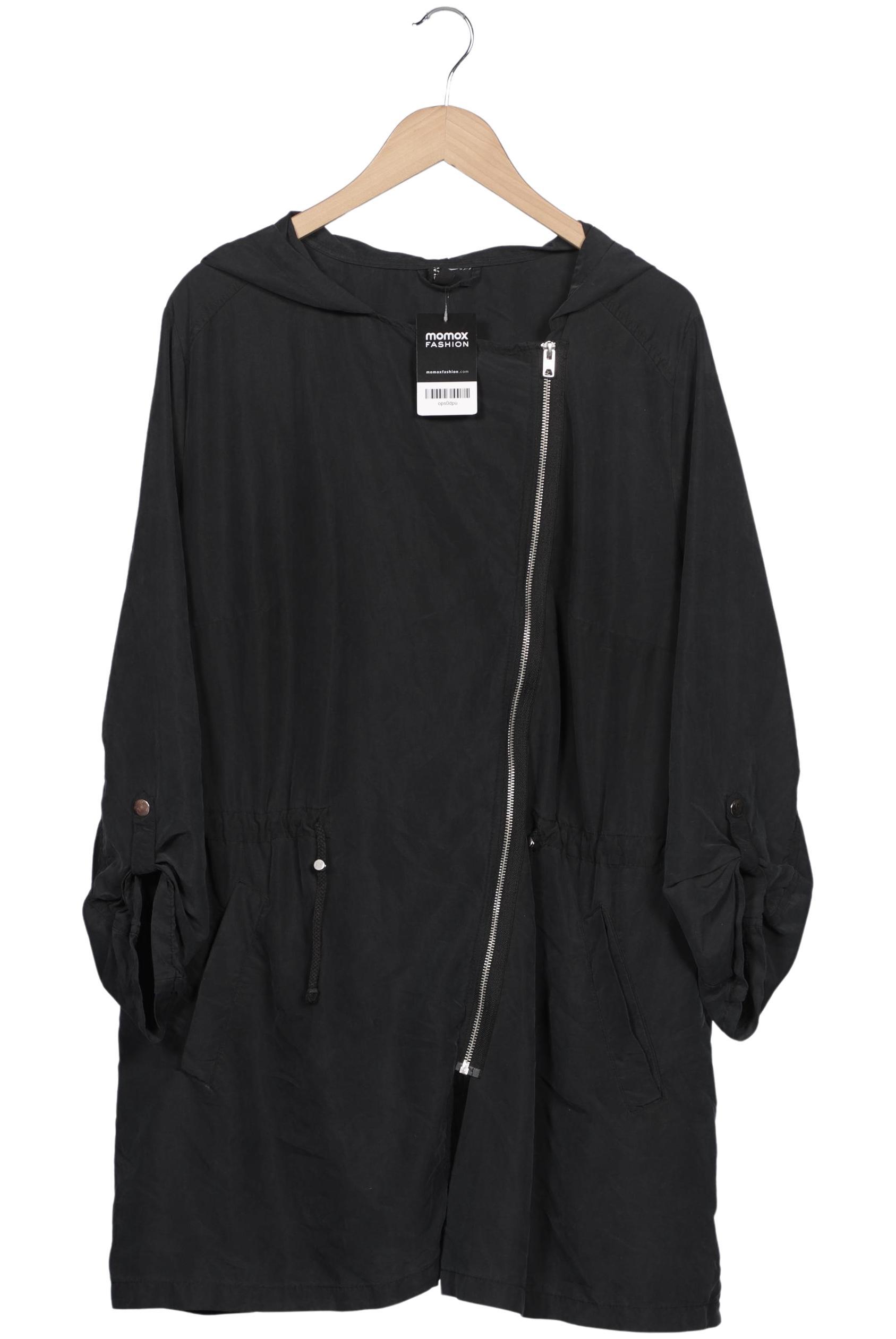 

H&M Damen Mantel, schwarz, Gr. 46