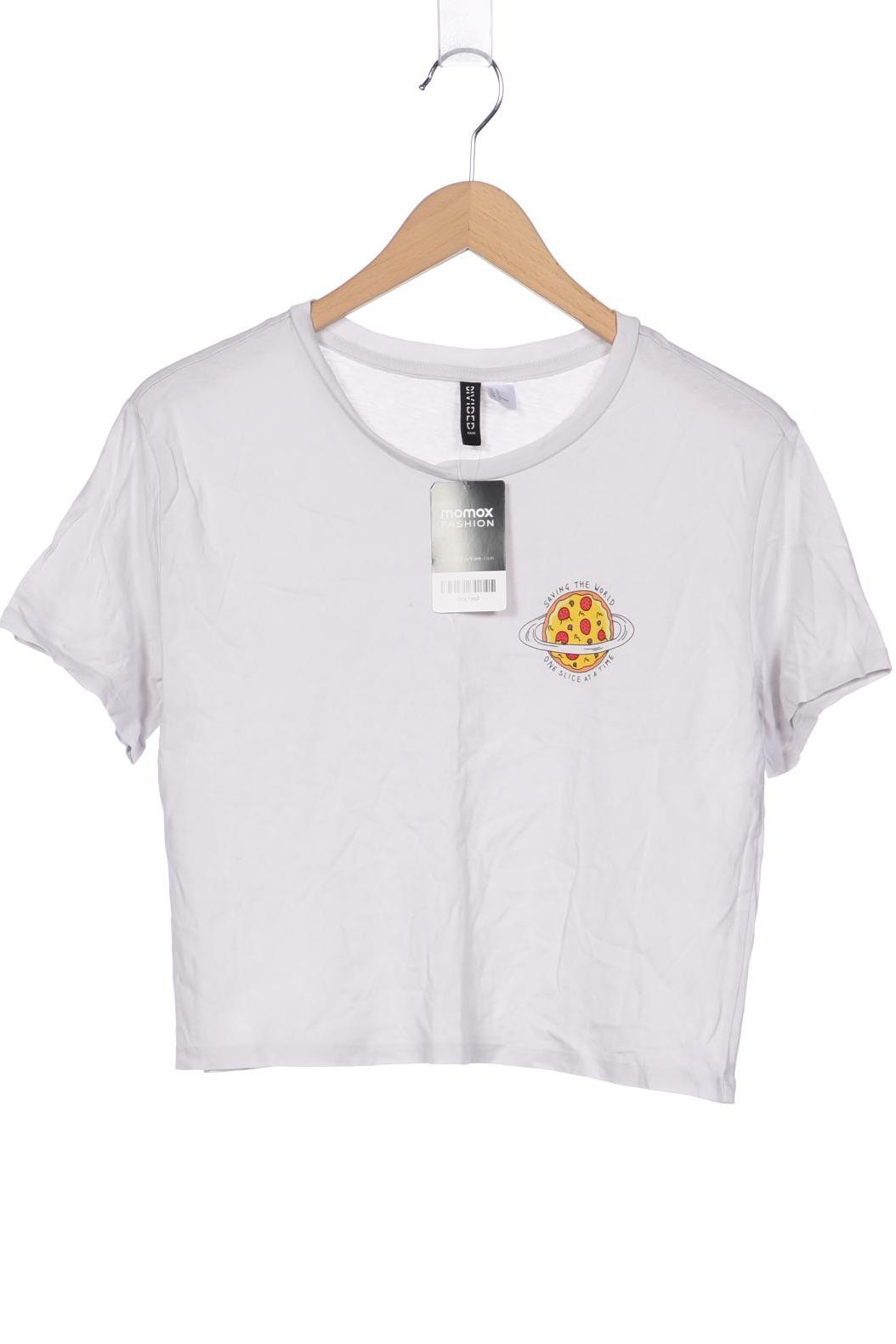

H&M Damen T-Shirt, grau