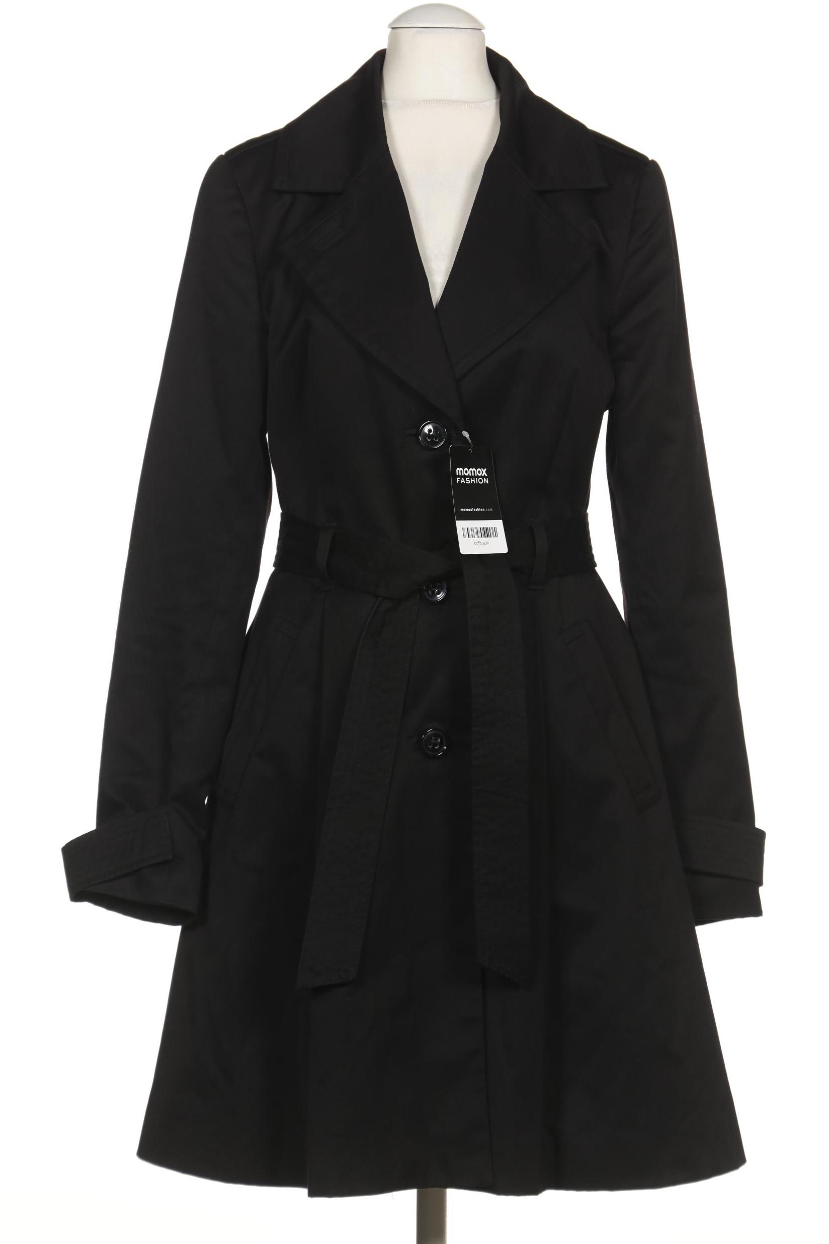 

H&M Damen Mantel, schwarz