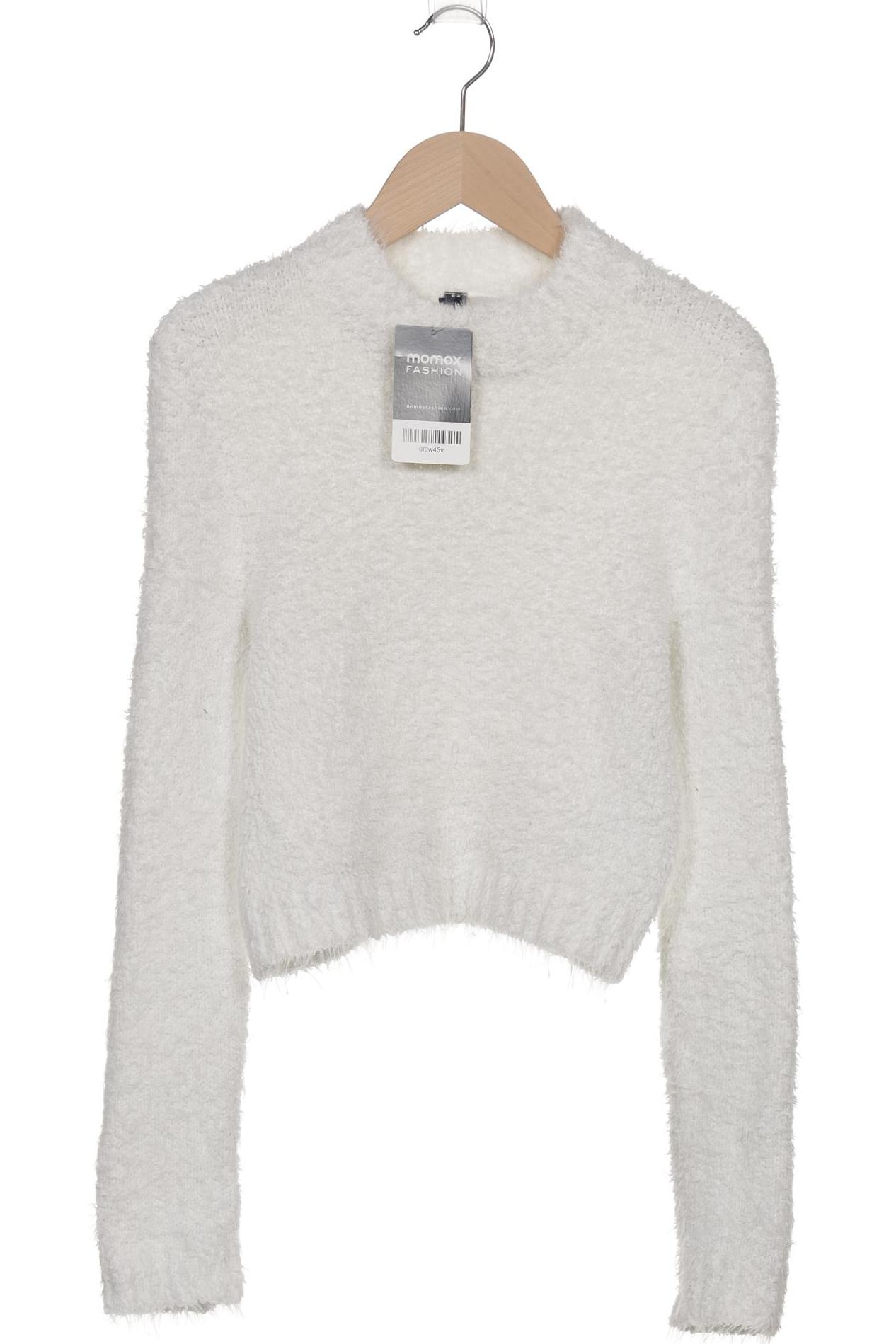 

H&M Damen Pullover, weiß, Gr. 36