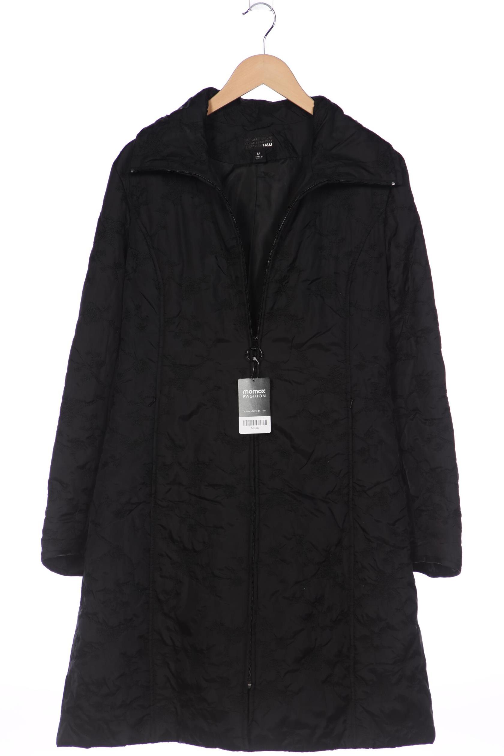 

H&M Damen Mantel, schwarz, Gr. 38
