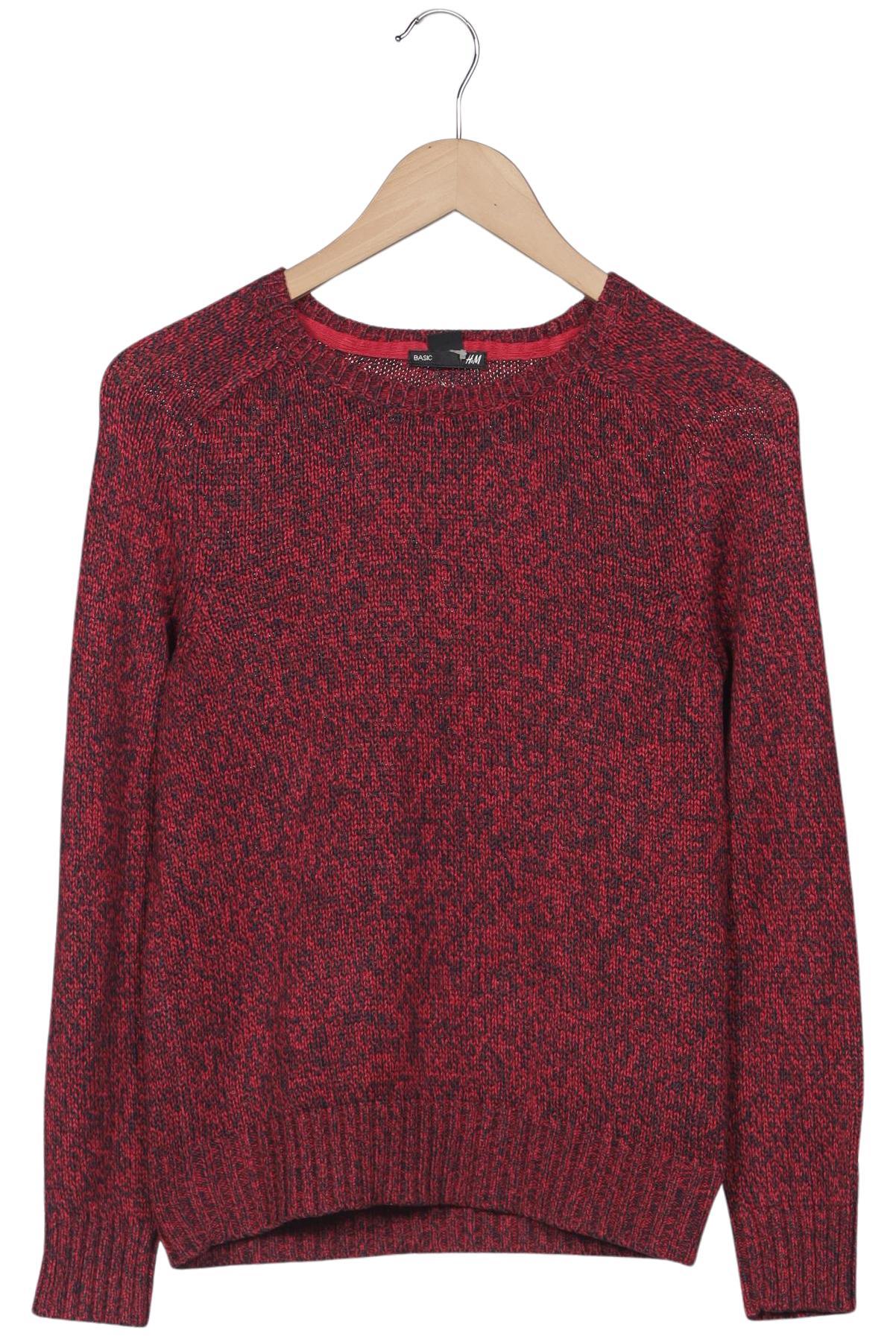 

H&M Damen Pullover, rot, Gr. 36