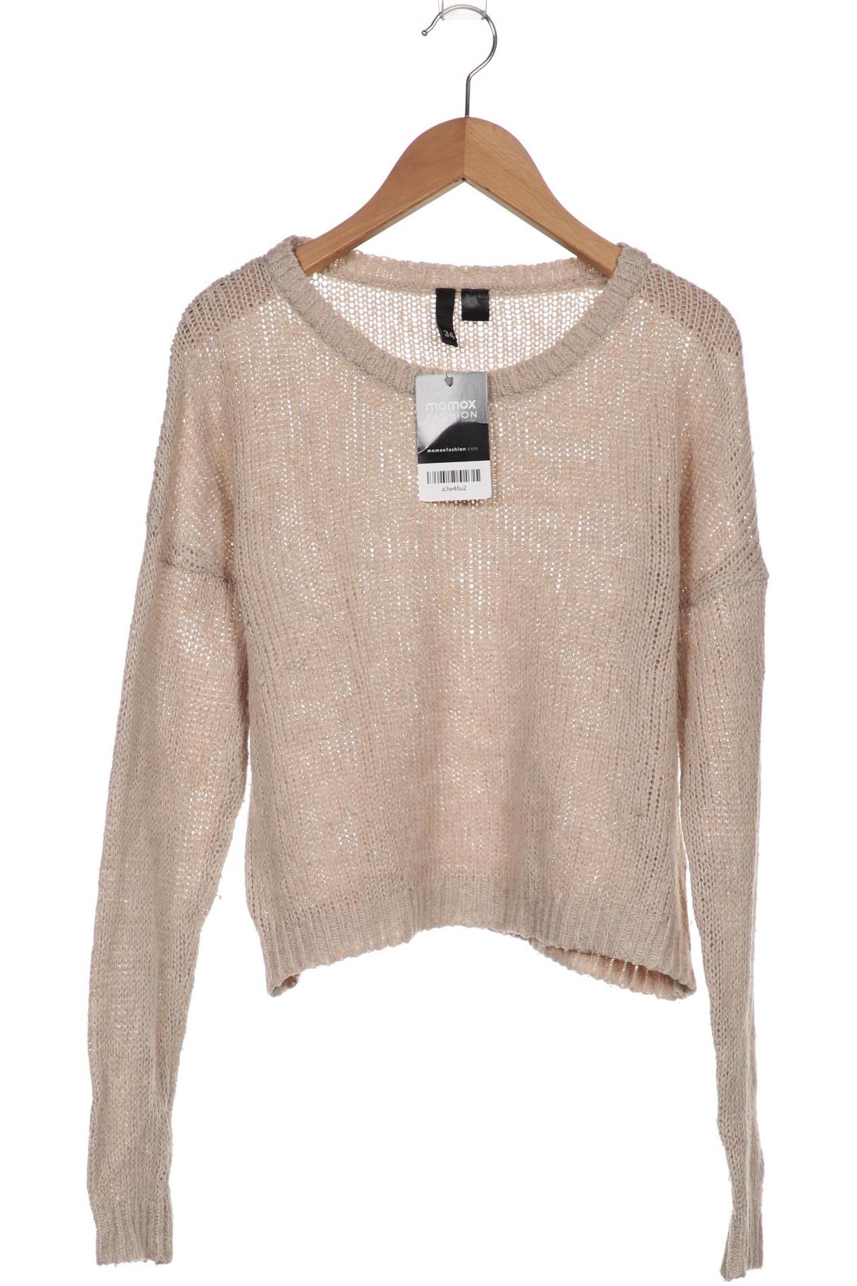 

H&M Damen Pullover, beige, Gr. 34