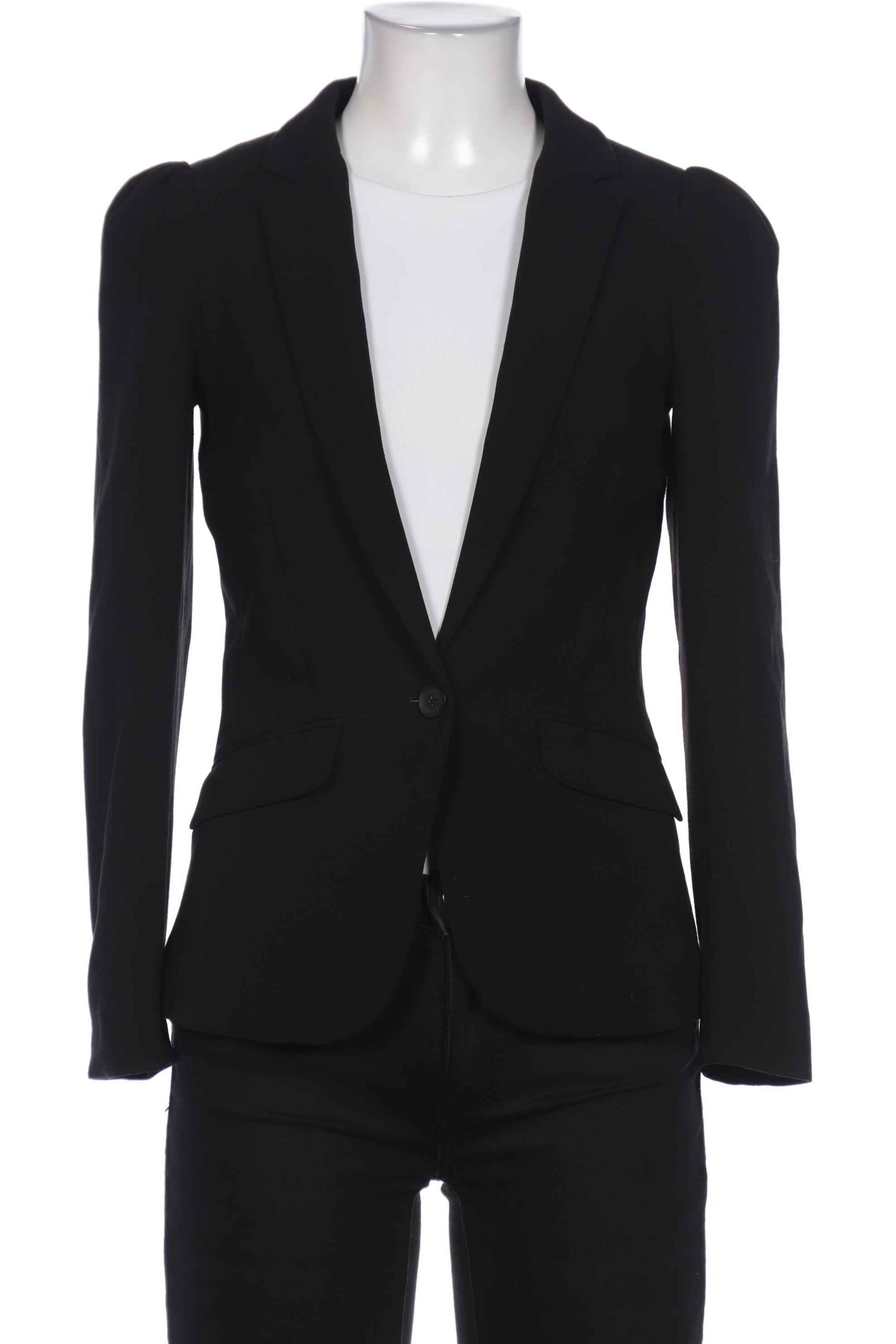 

H&M Damen Blazer, schwarz, Gr. 34