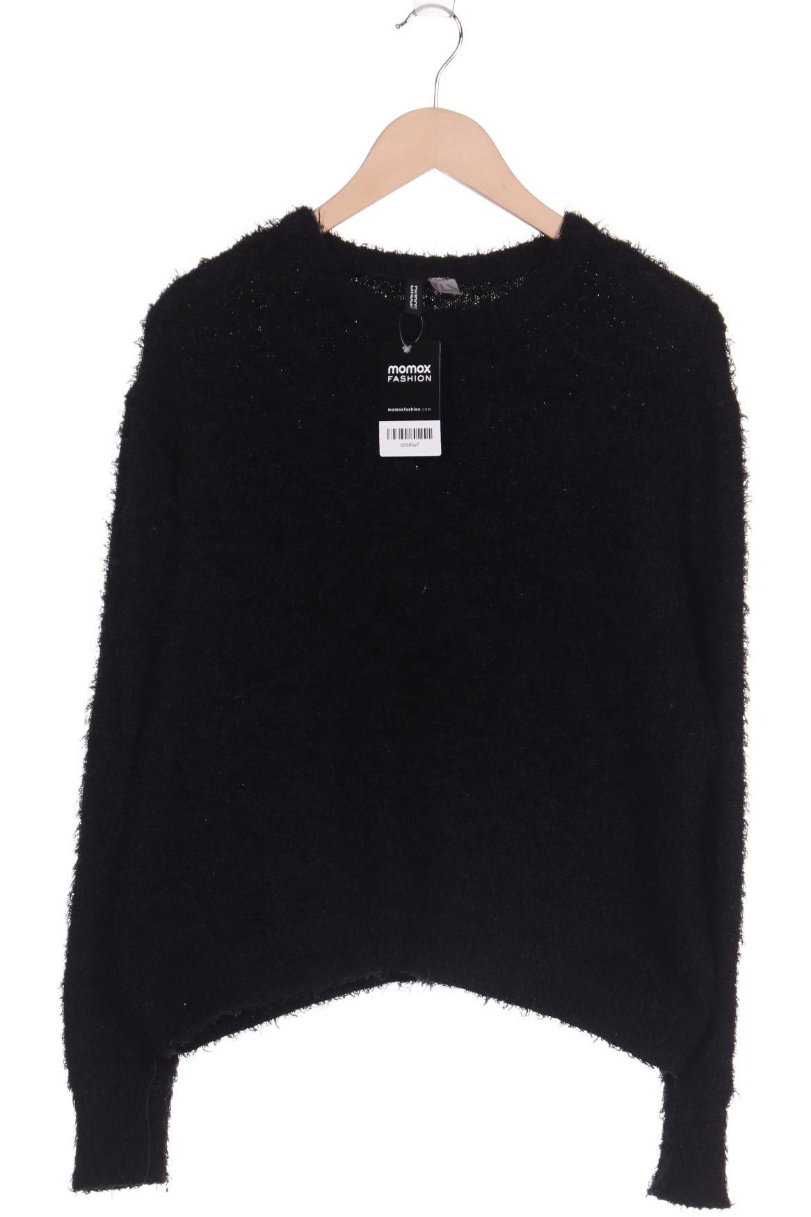 

H&M Damen Pullover, schwarz