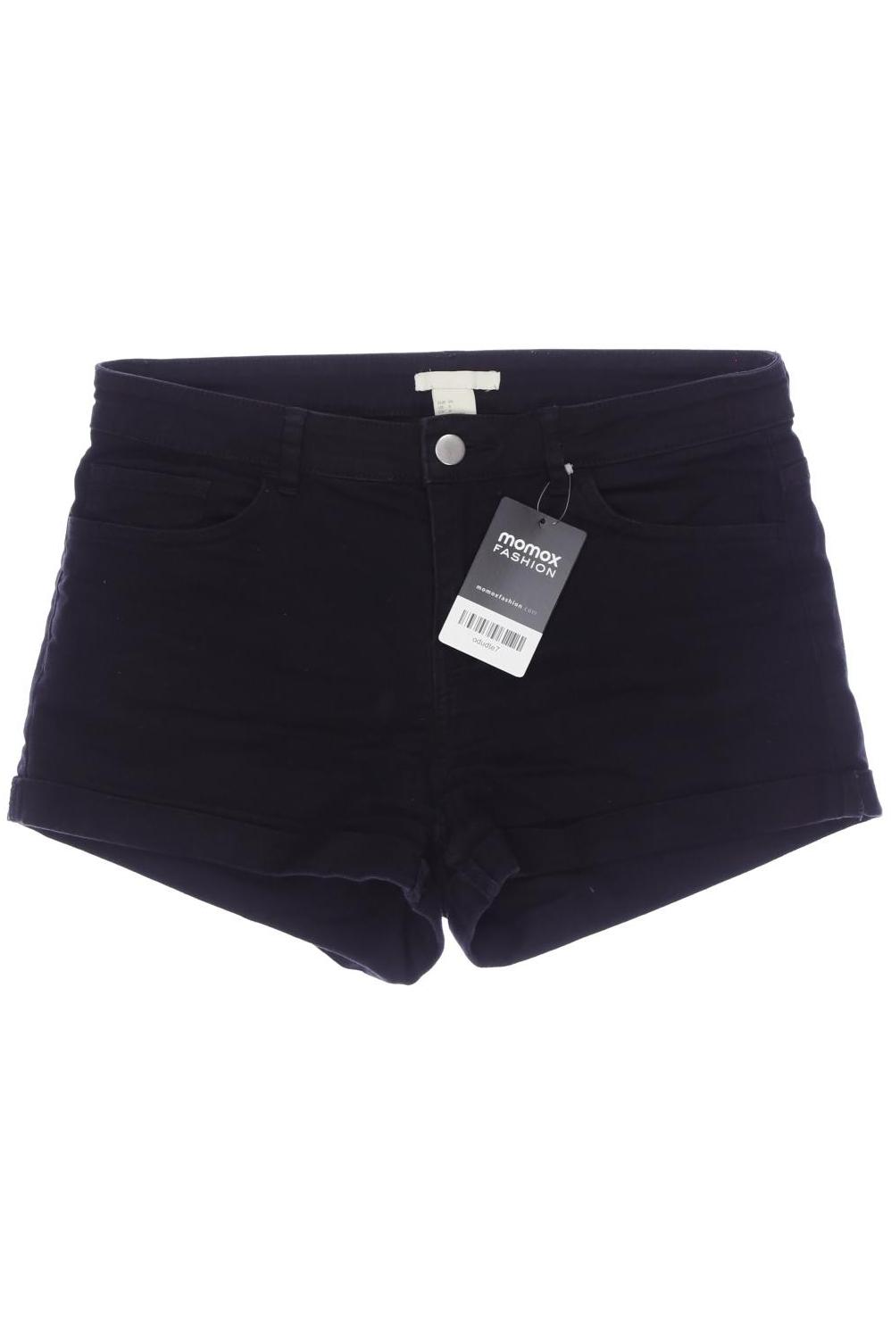 

H&M Damen Shorts, schwarz, Gr. 36