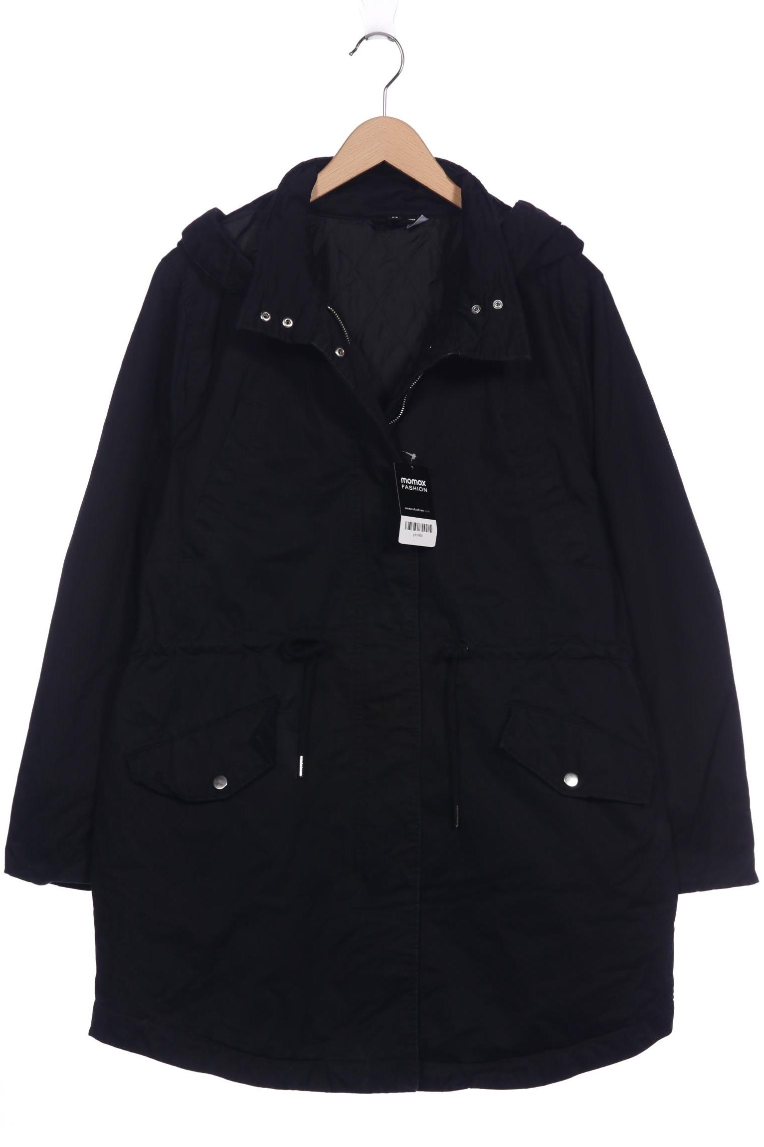 

H&M Damen Mantel, schwarz, Gr. 44