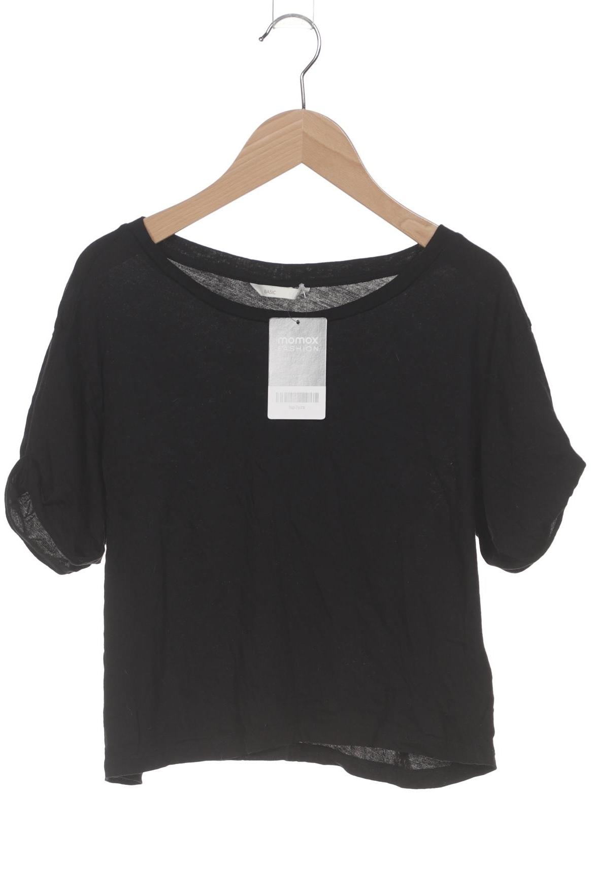 

H&M Damen T-Shirt, schwarz, Gr. 44