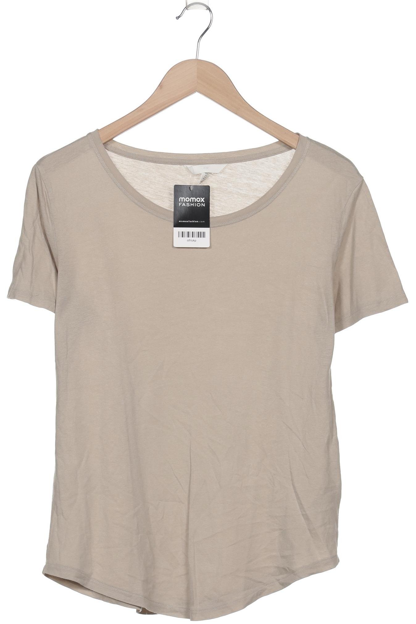 

H&M Damen T-Shirt, beige, Gr. 36