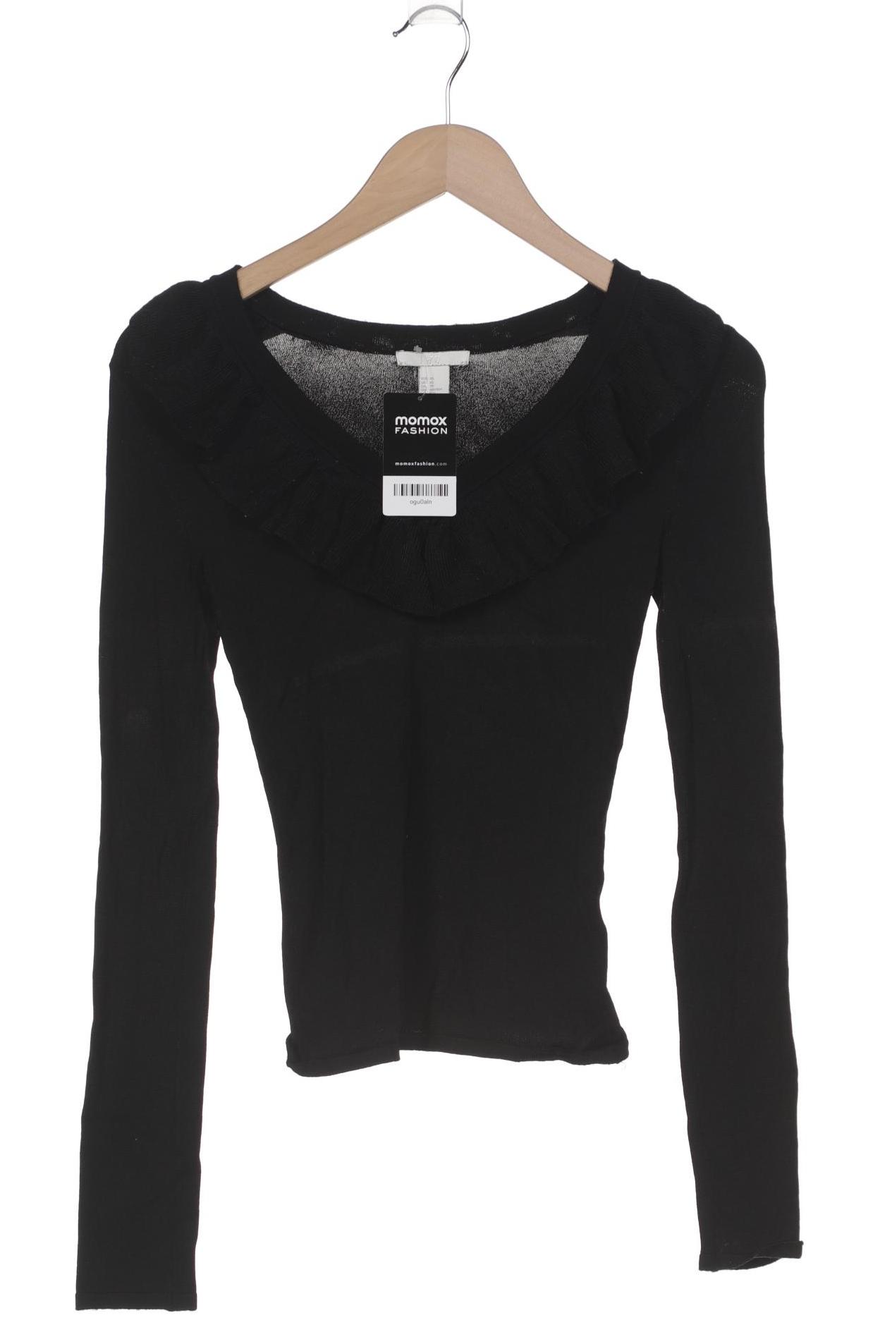 

H&M Damen Pullover, schwarz, Gr. 34