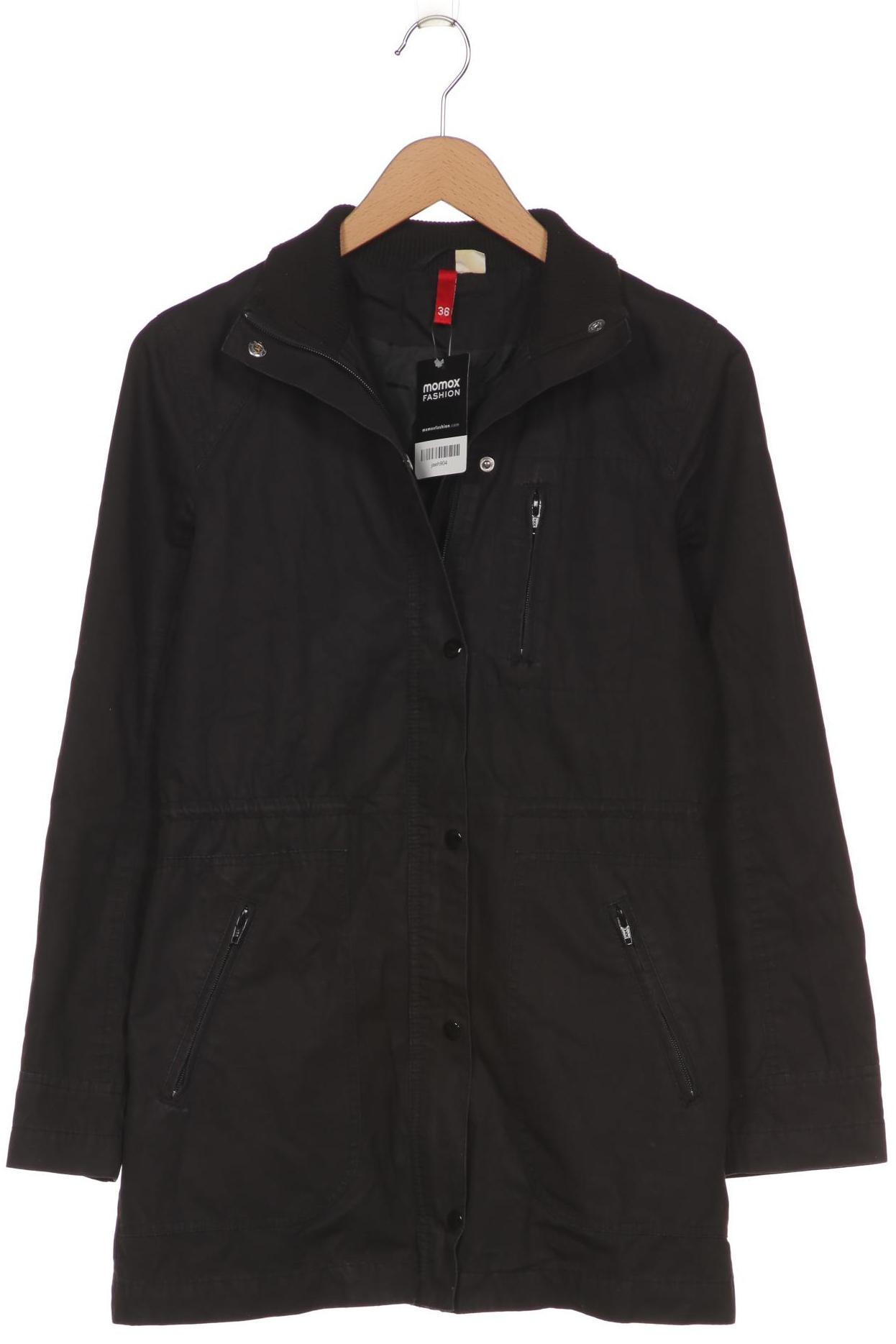 

H&M Damen Mantel, schwarz, Gr. 36