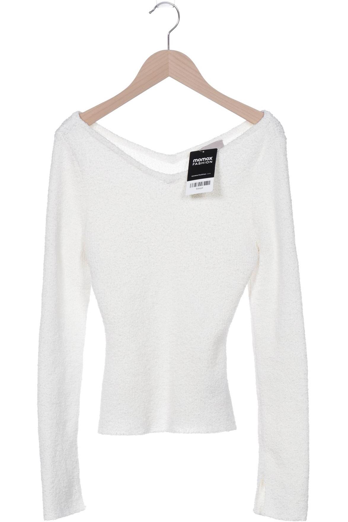 

H&M Damen Pullover, cremeweiß, Gr. 36