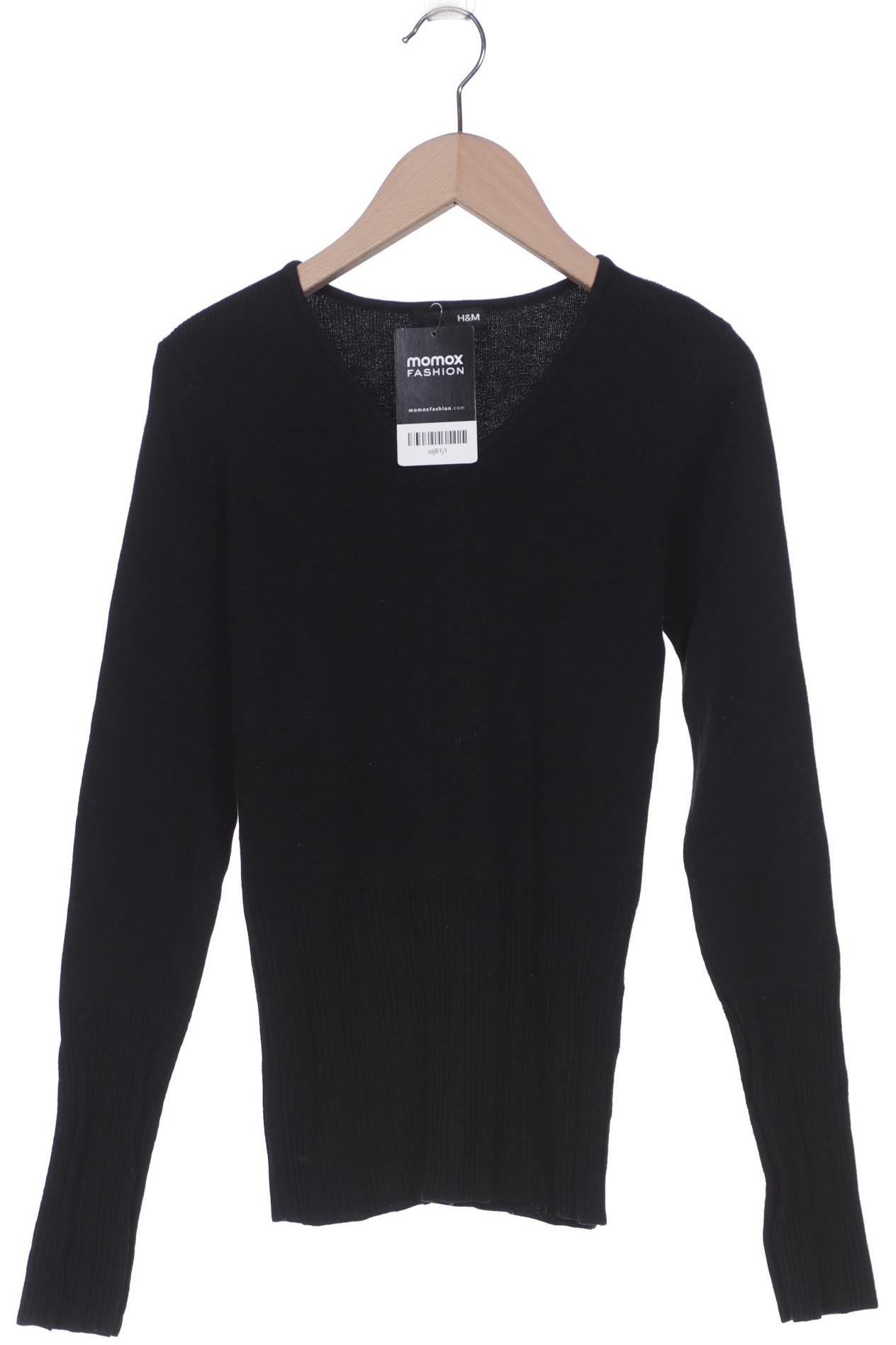 

H&M Damen Pullover, schwarz