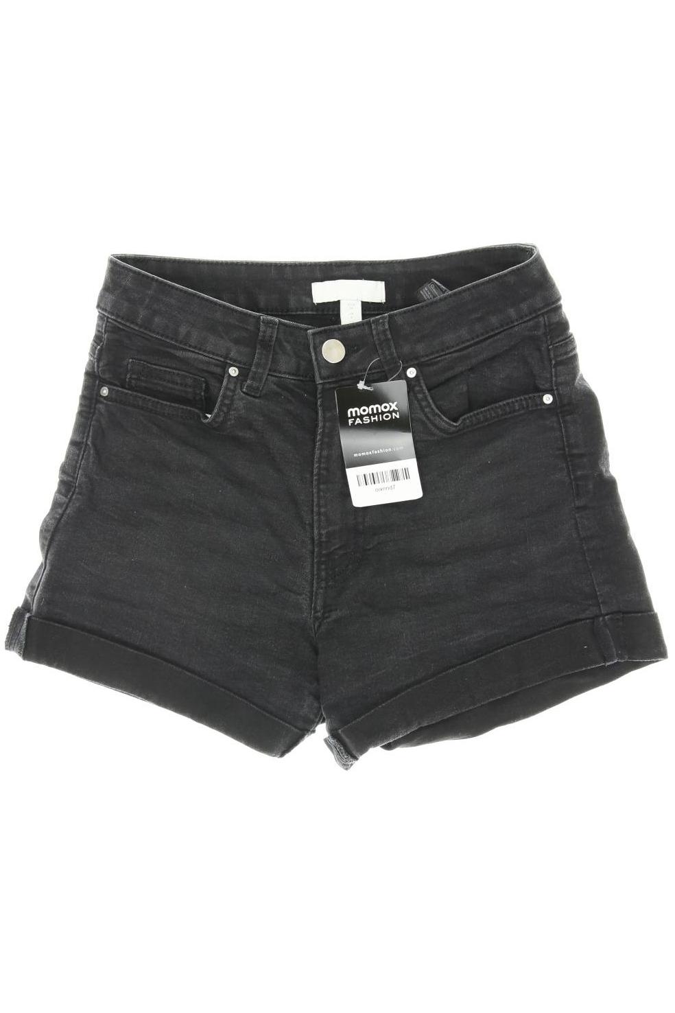 

H&M Damen Shorts, schwarz, Gr. 36