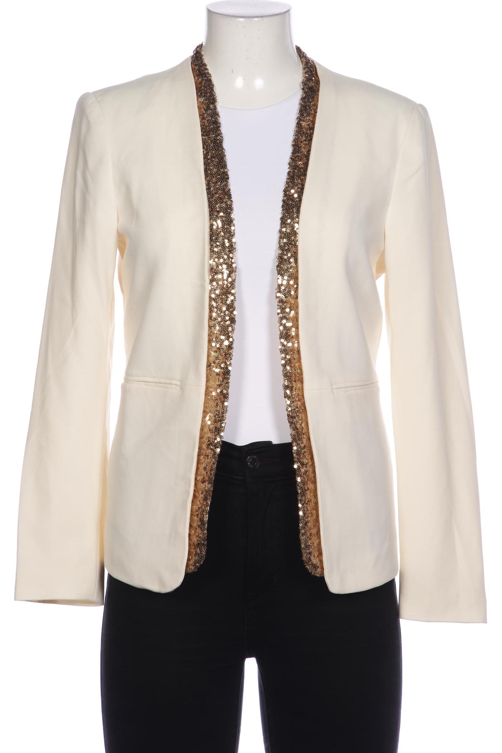 

H&M Damen Blazer, cremeweiß