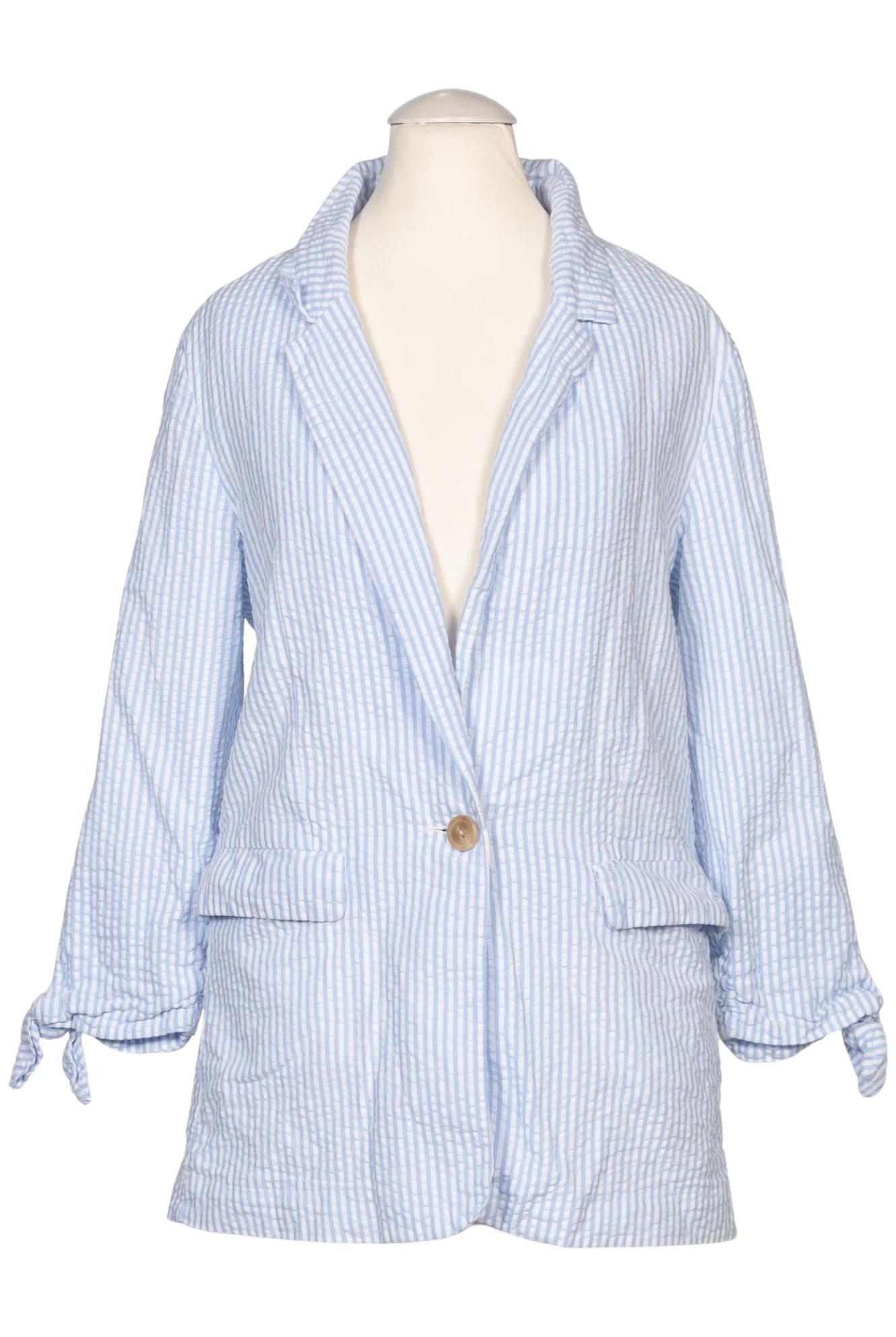

H&M Damen Blazer, hellblau, Gr. 34