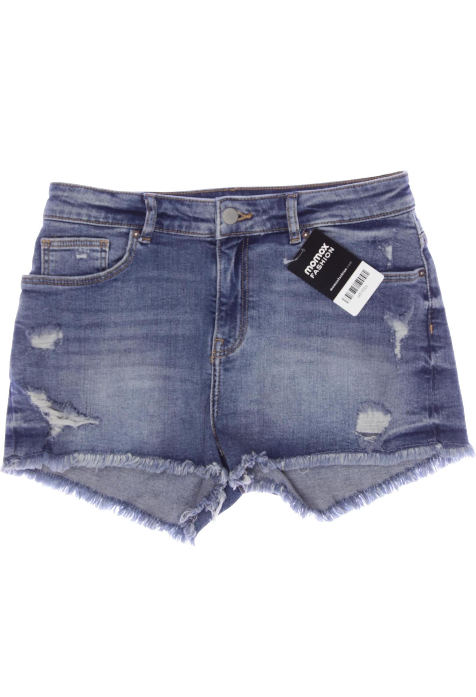 

H&M Damen Shorts, blau, Gr. 36