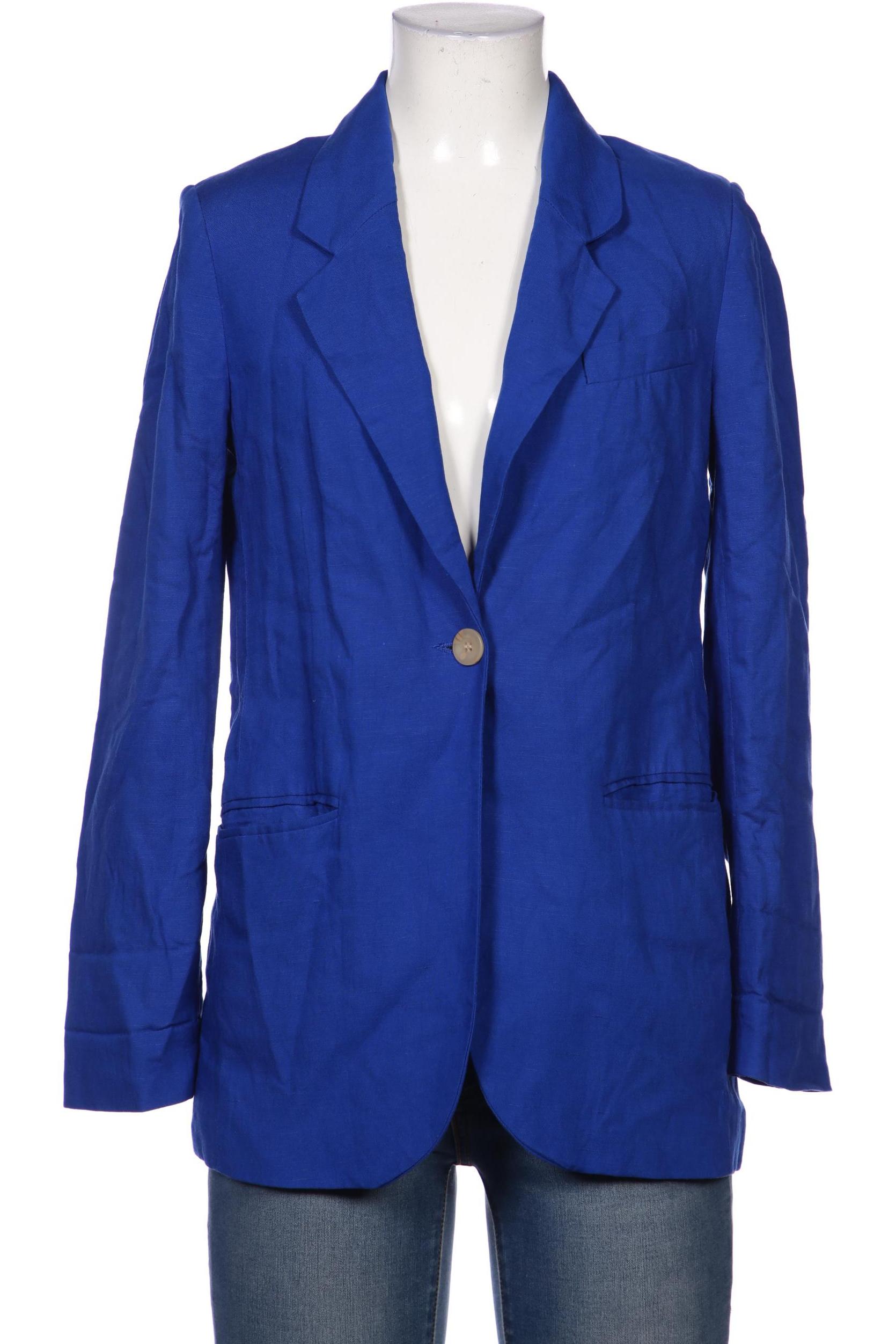 

H&M Damen Blazer, blau, Gr. 34