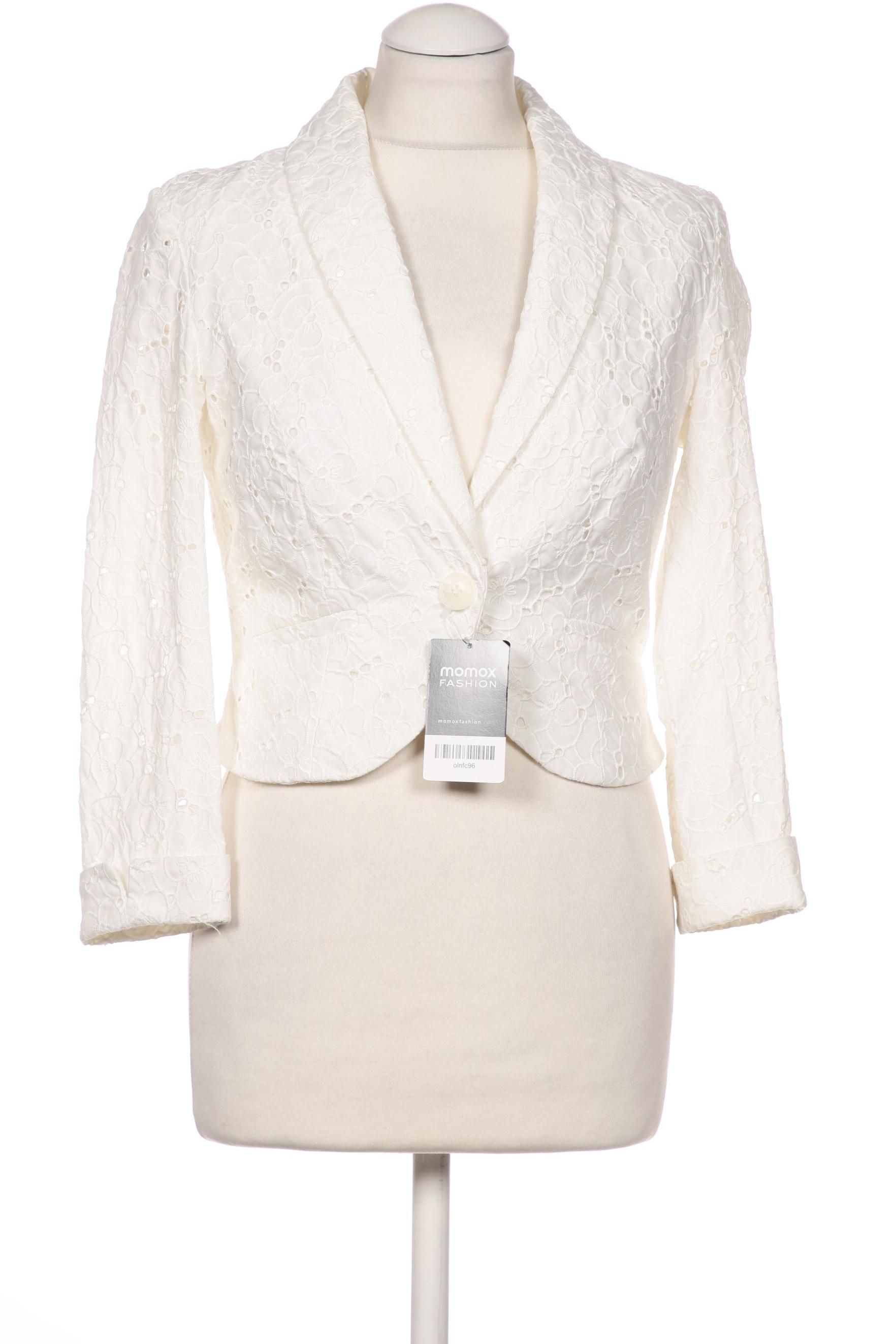 

H&M Damen Blazer, weiß, Gr. 36