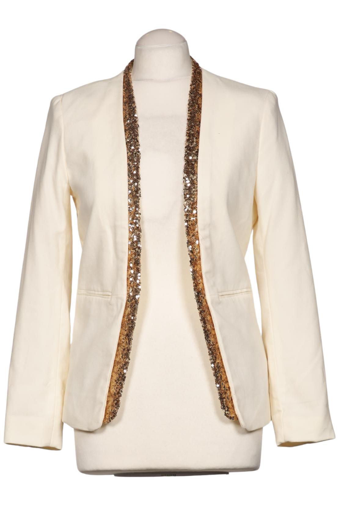 

H&M Damen Blazer, cremeweiß, Gr. 38