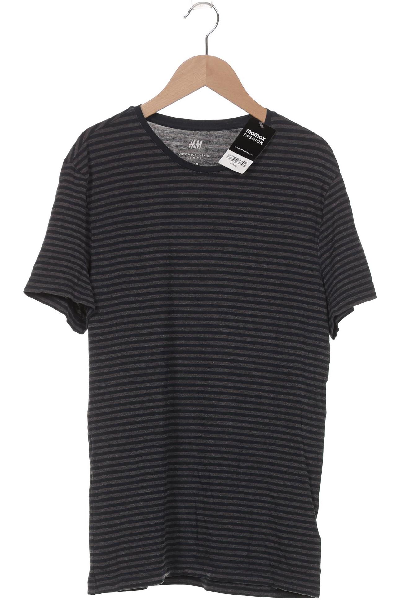 

H&M Damen T-Shirt, marineblau, Gr. 38