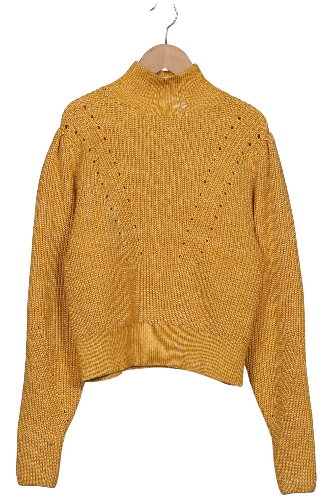 

H&M Damen Pullover, gelb, Gr. 36