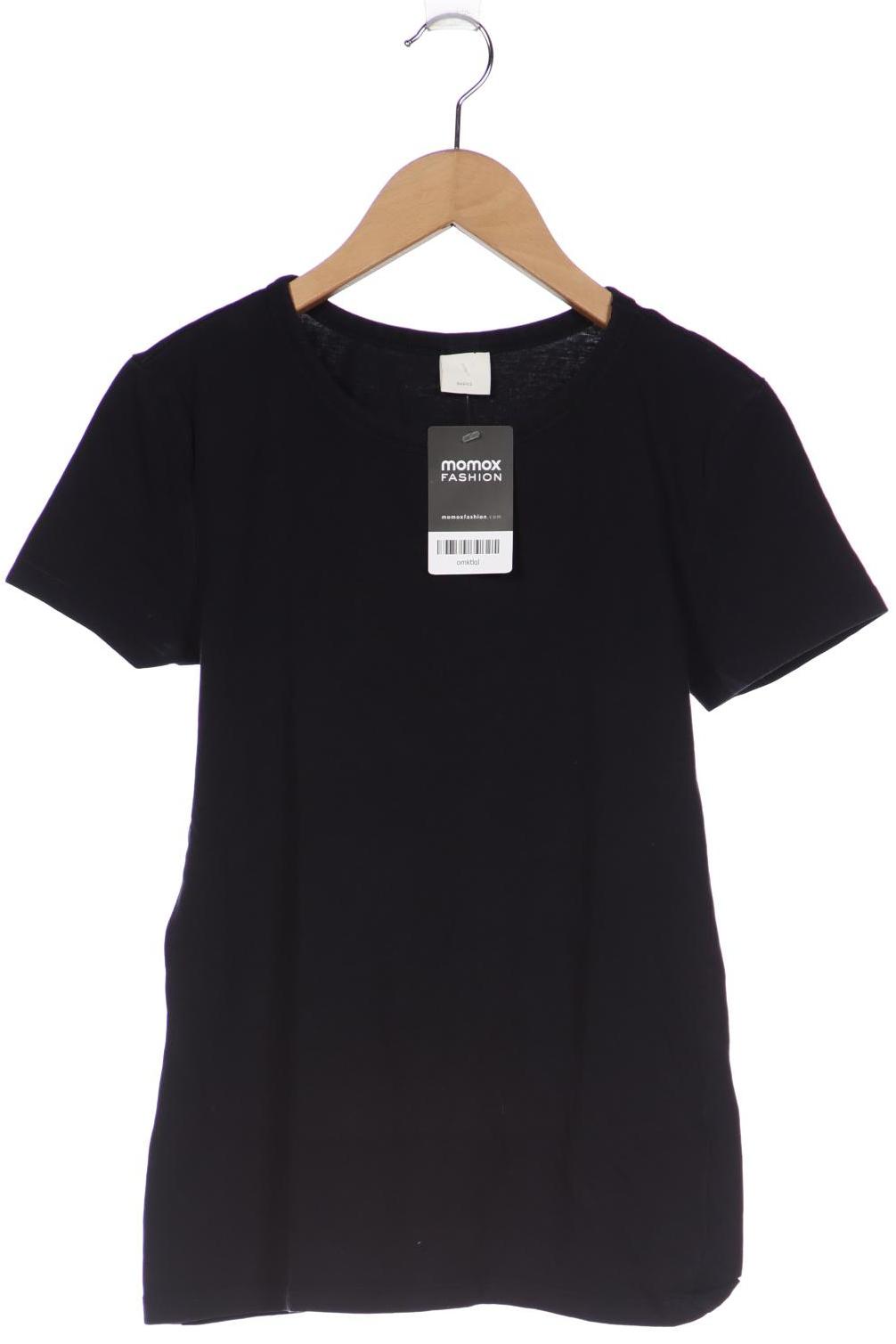 

H&M Damen T-Shirt, schwarz