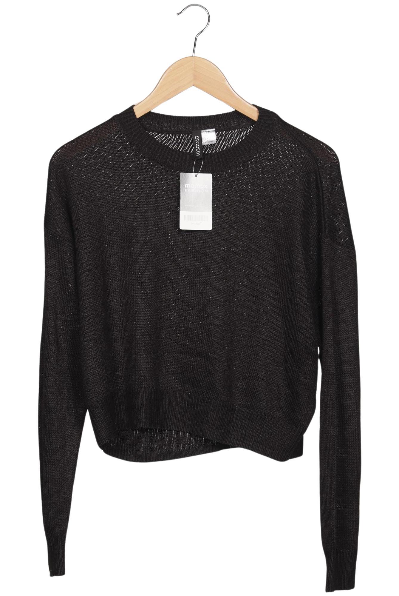 

H&M Damen Pullover, schwarz, Gr. 36