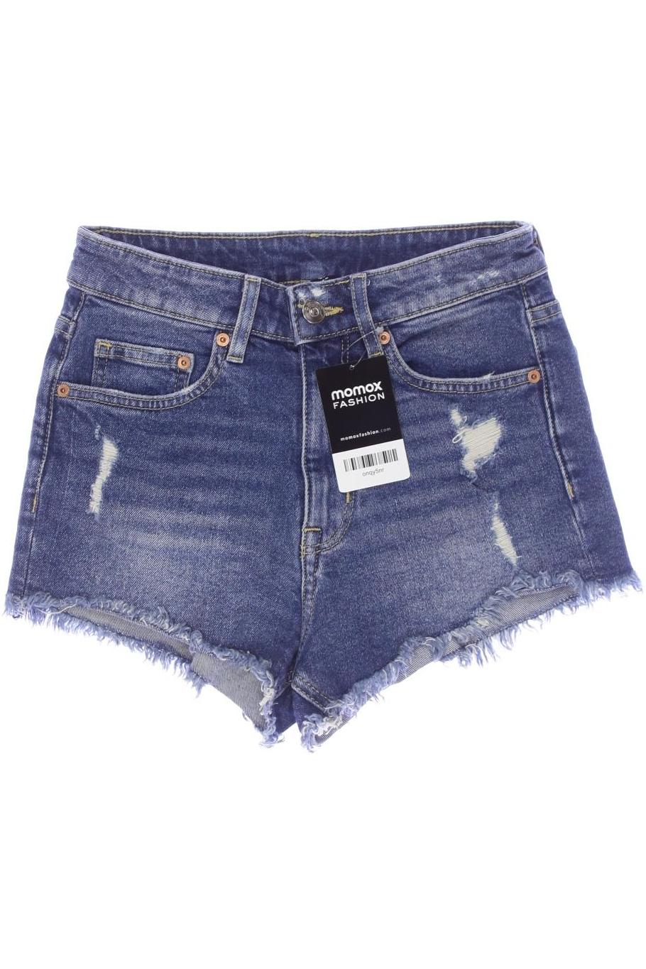 Thumbnail - H&amp;M Damen Shorts, blau, Gr. 36